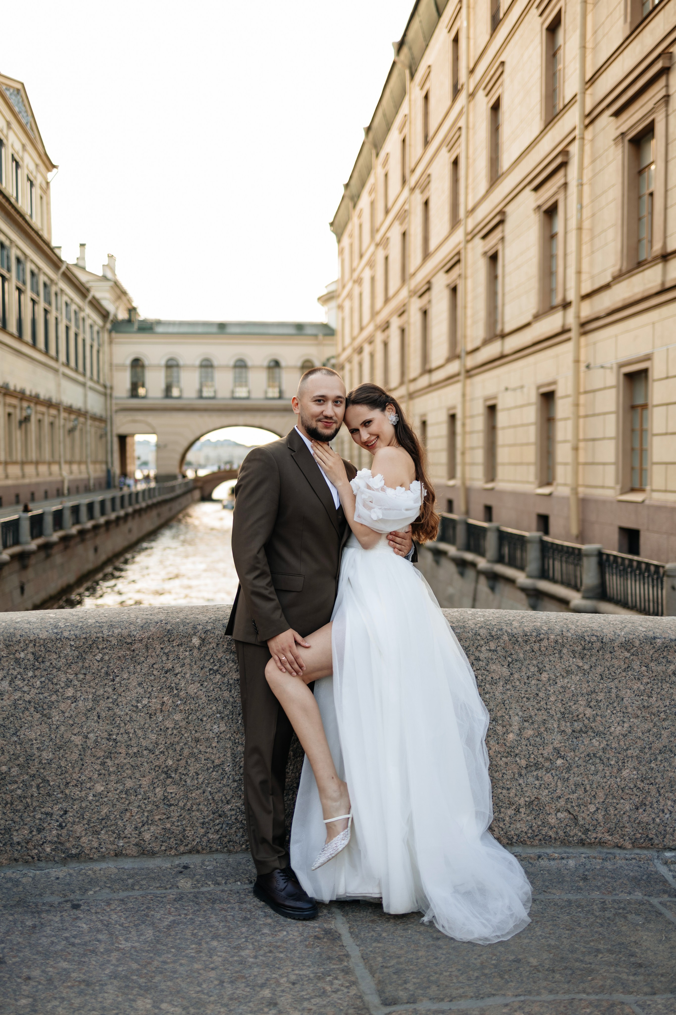 Руслан и Виолетта — Исаакий, Зимняя канавка. Боженова Елена фотограф Санкт-Петербург