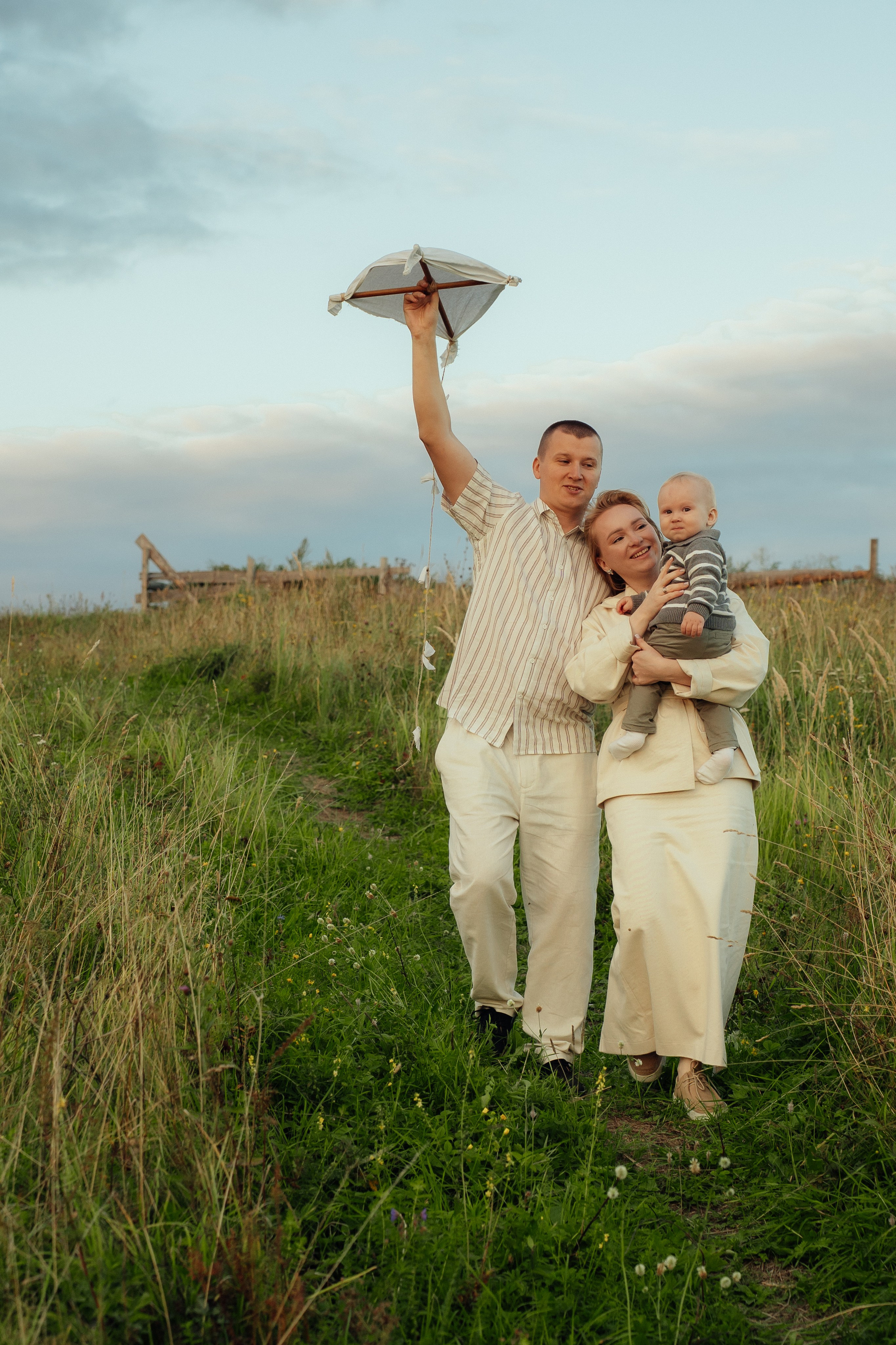 Сергей, Юля и Миша. Семейный фотограф • Домашние съемки в Нижнем Новгороде