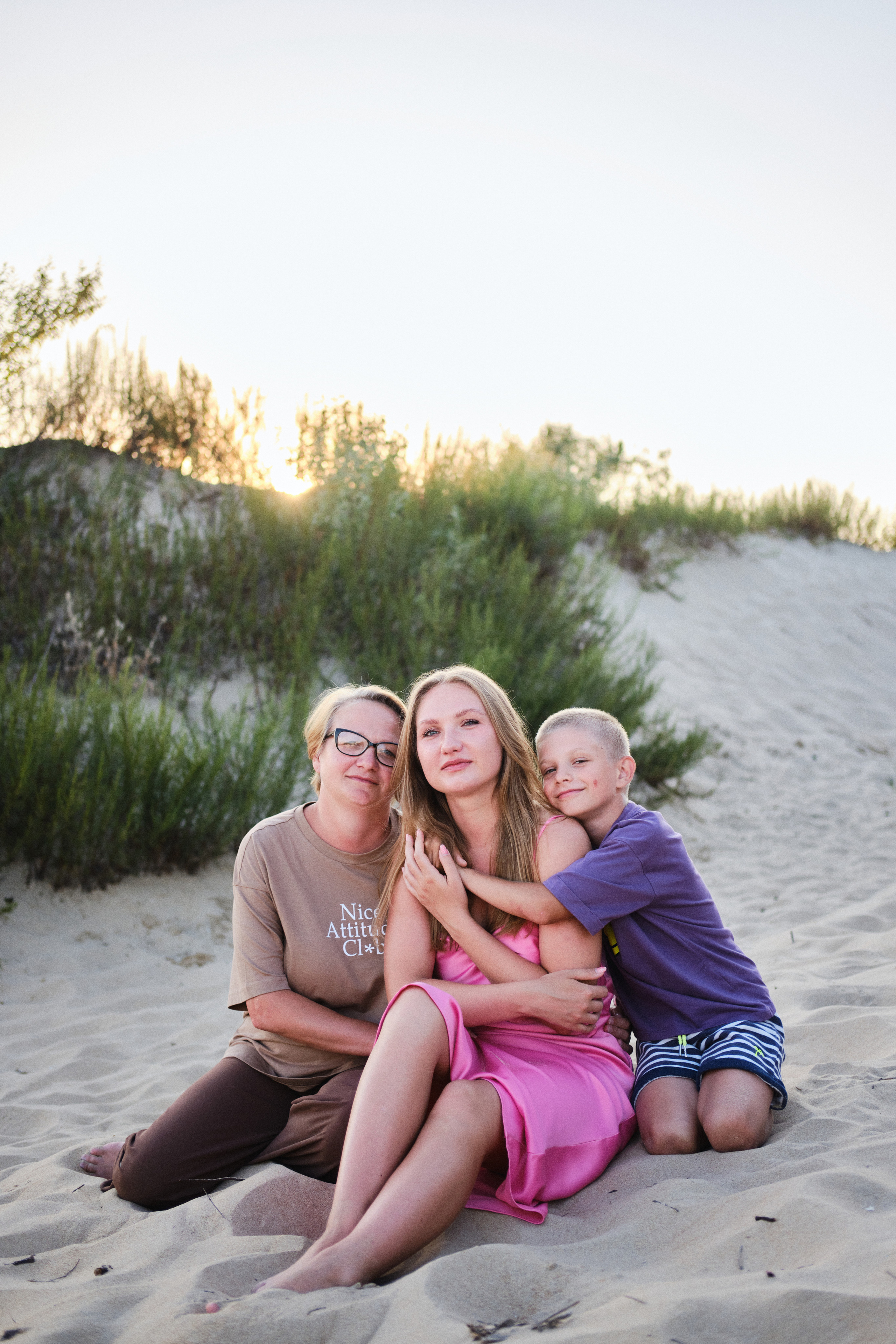 Мама, сестра и братик. Фотограф в Анапе и Краснодаре Тина