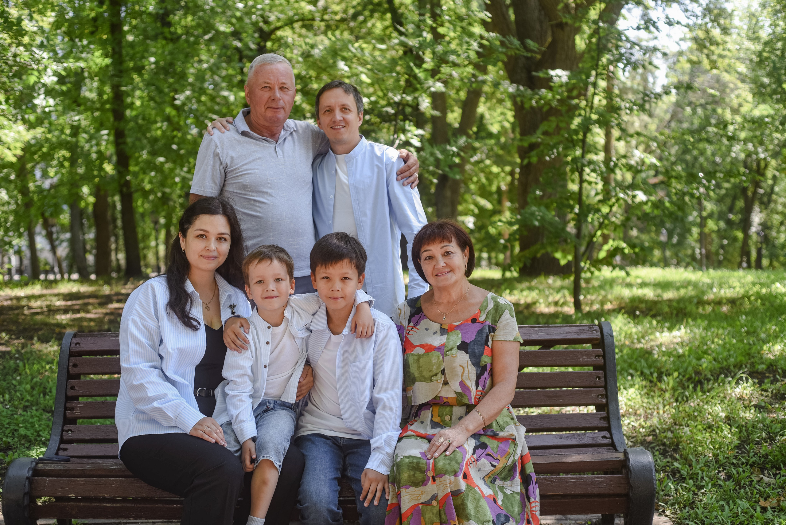 Семейная съемка в парке. Семейный и свадебный фотограф в г. Уфа Динара