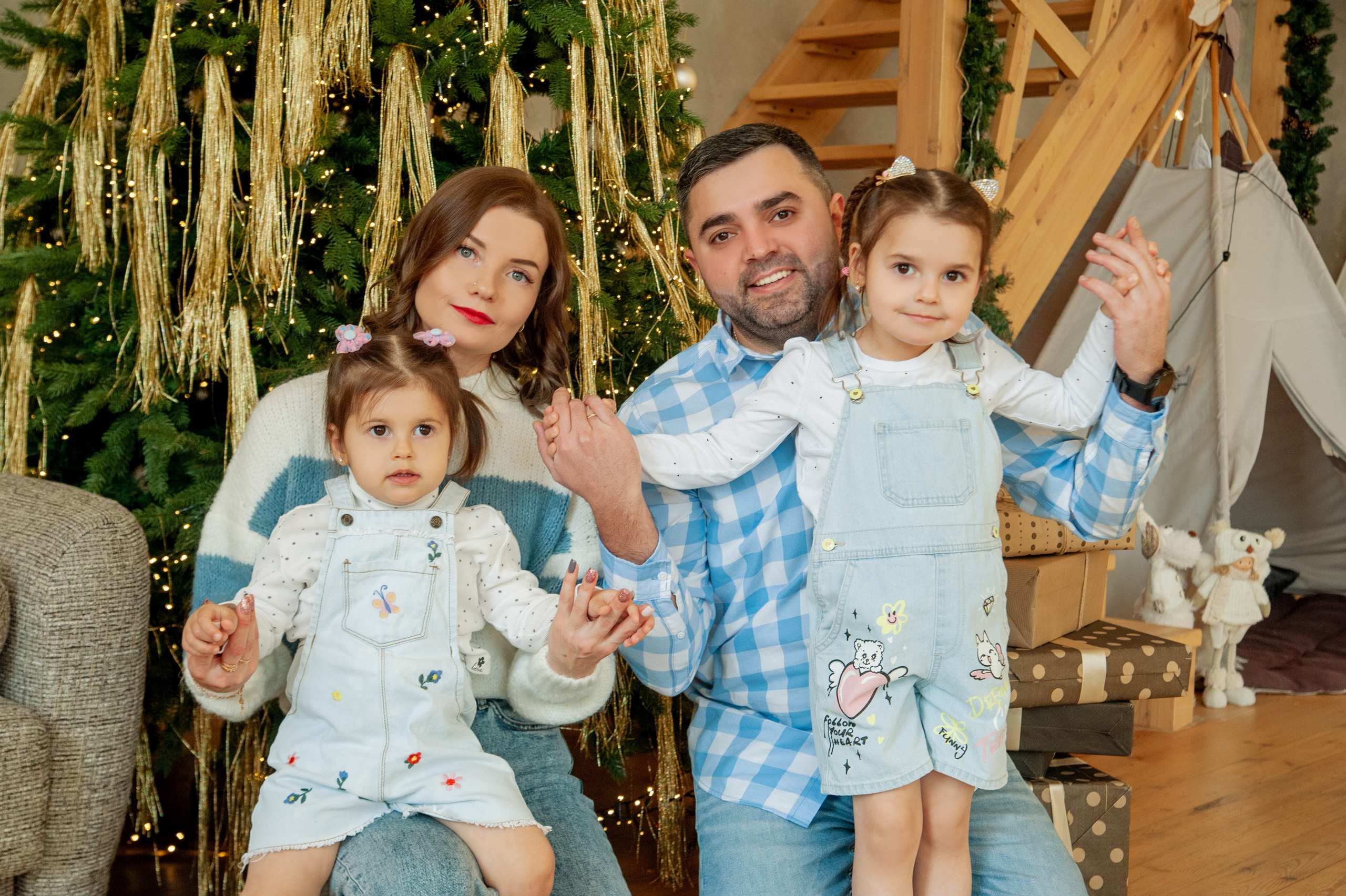 Natasha, Denis & daughters. Фотограф в Красноярске