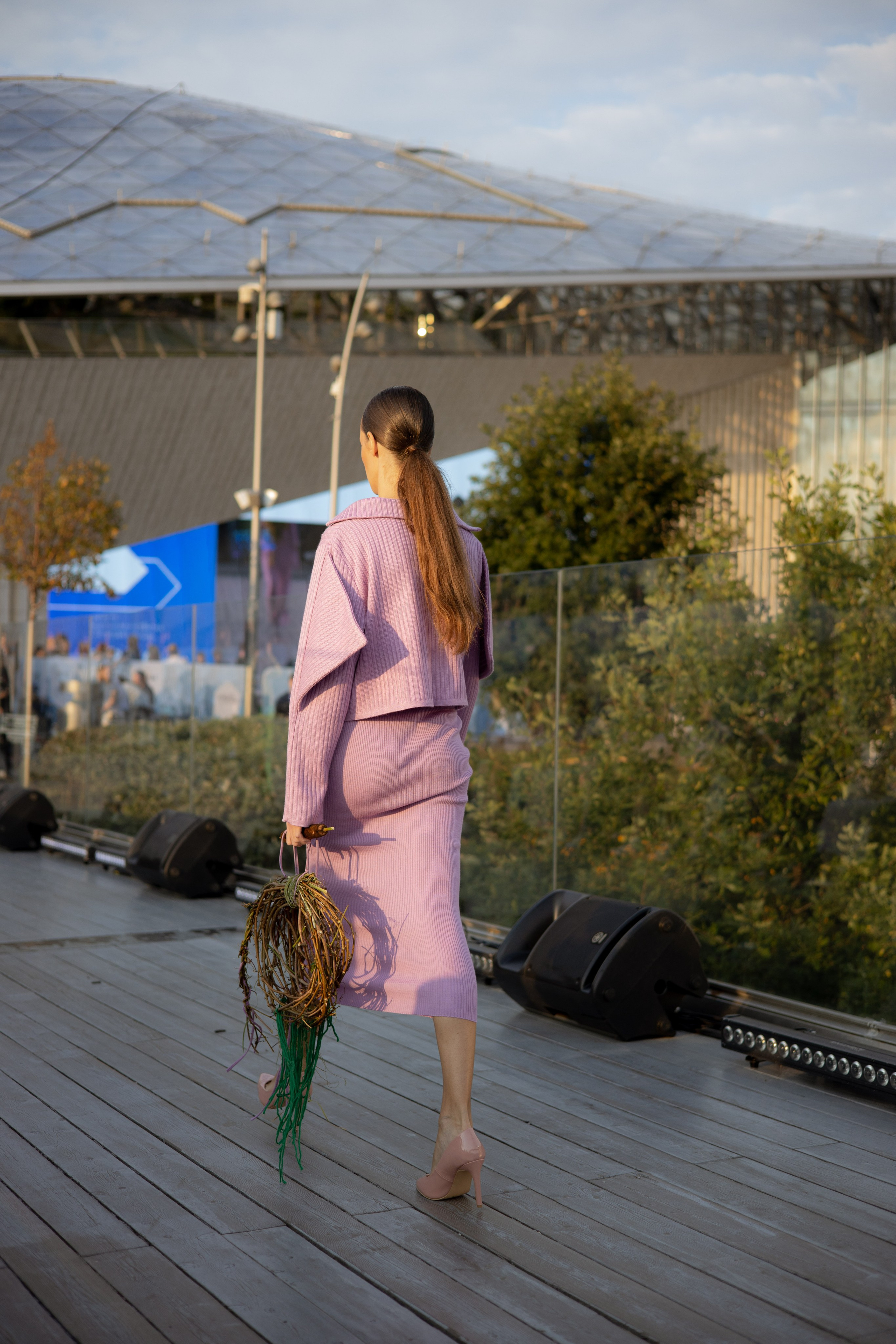 Модный показ. Парящий мост. Оформление свадеб, декор свадеб Вера Маркова, Москва