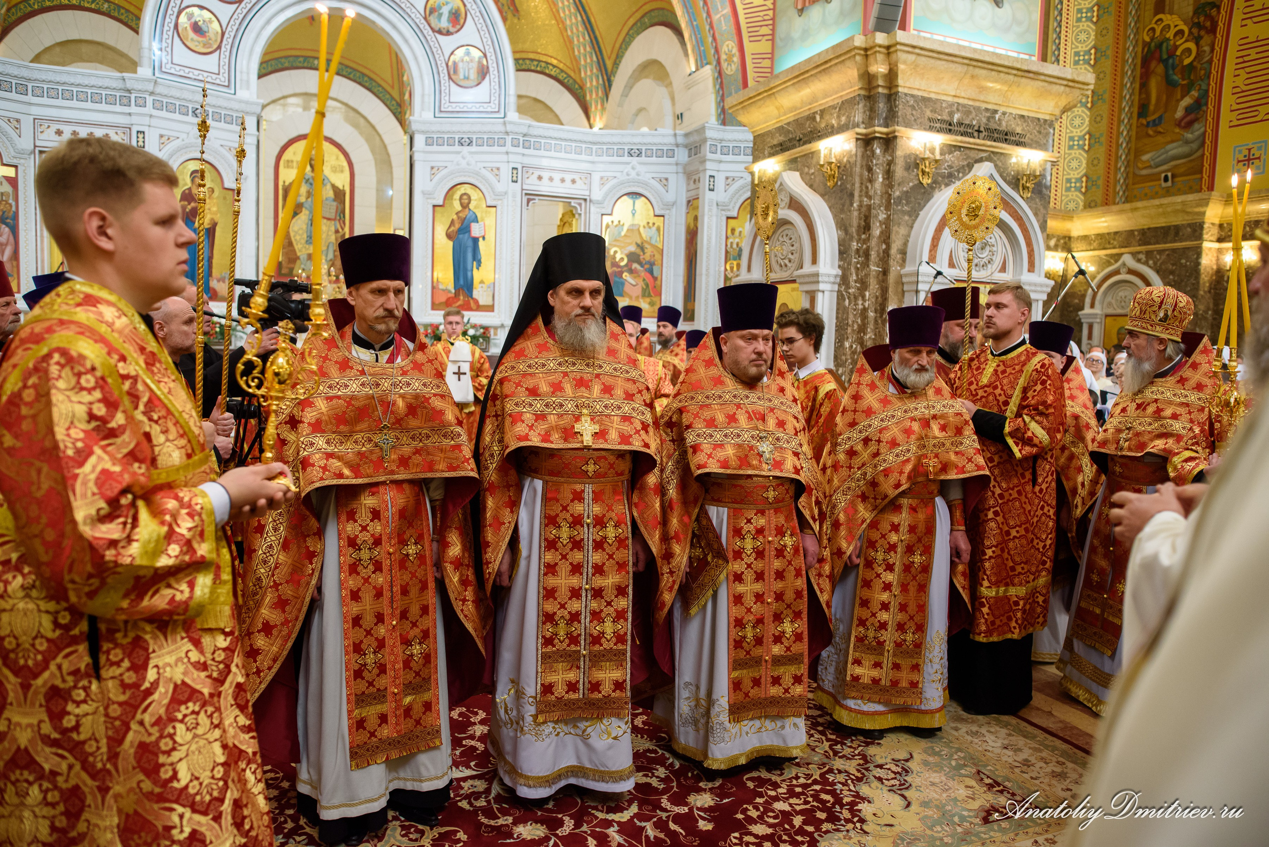 Служба на 40-летие Калининградской епархии. Фотограф  Крещения и Венчания Калининград