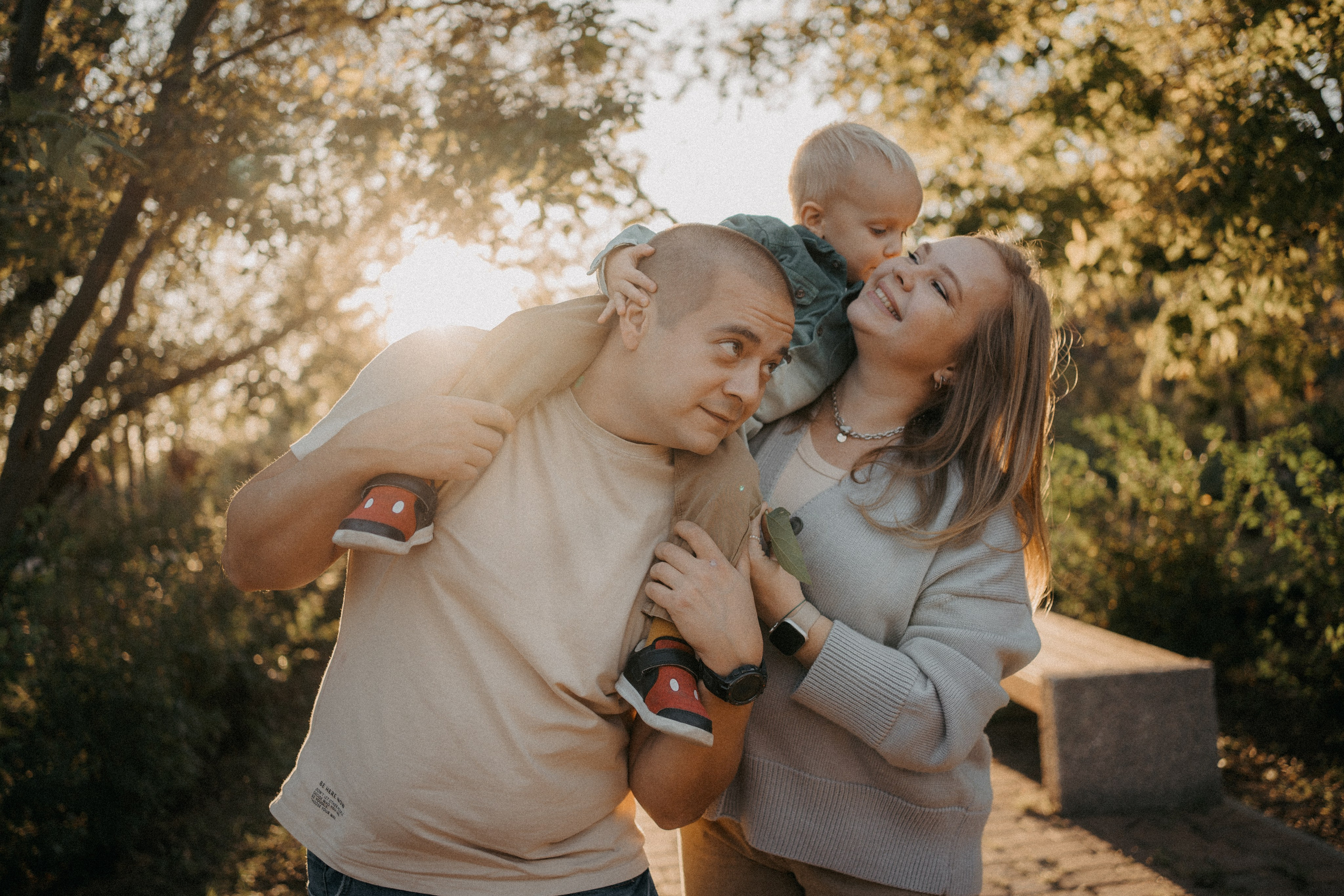 Семья Ксюши на прогулке. Семейный lifestyle фотограф в Ростове-на-Дону