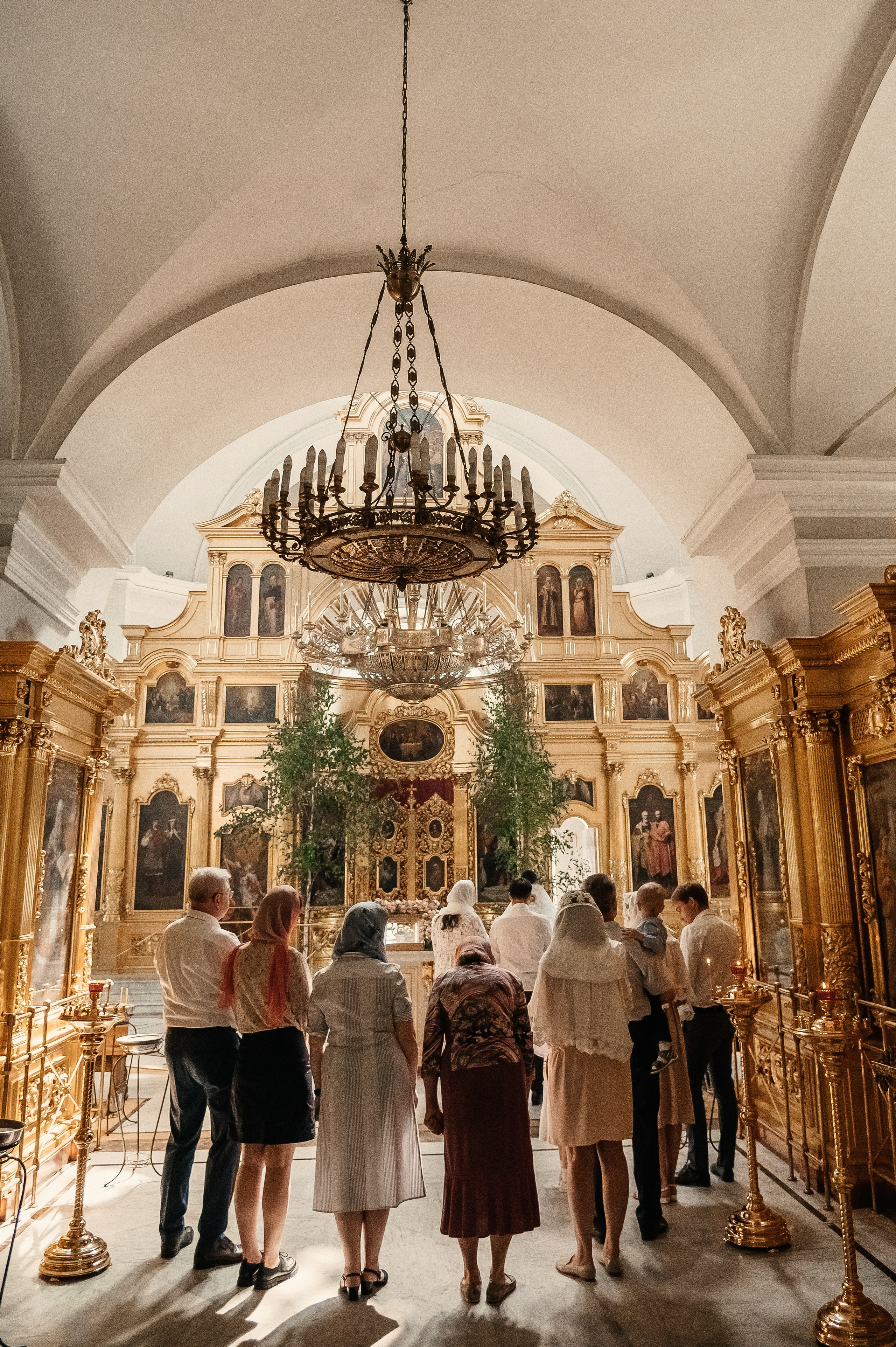 Крестины Ирины //// Храм святых апостолов Петра и Павла. Семейный и детский фотограф в Туле