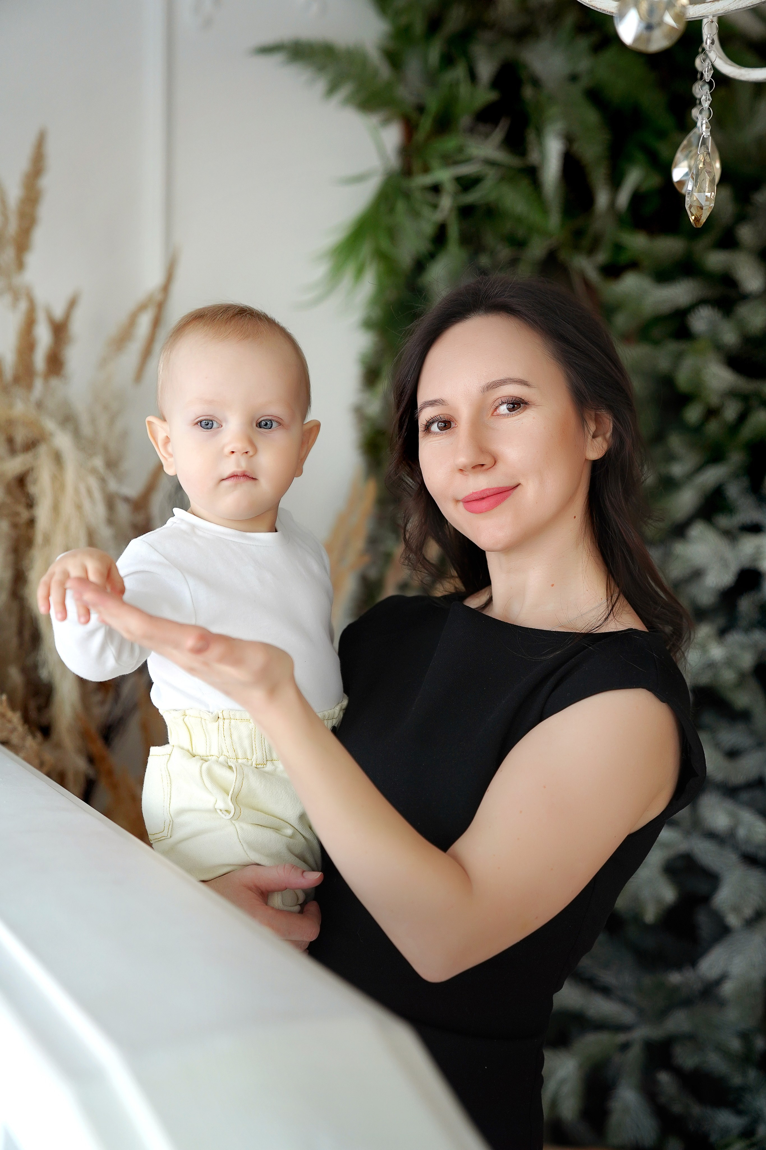 Семейная фотосессия в студии ZOOM (Сосенки). Семейный и детский фотограф в Москве Екатерина Офицерова