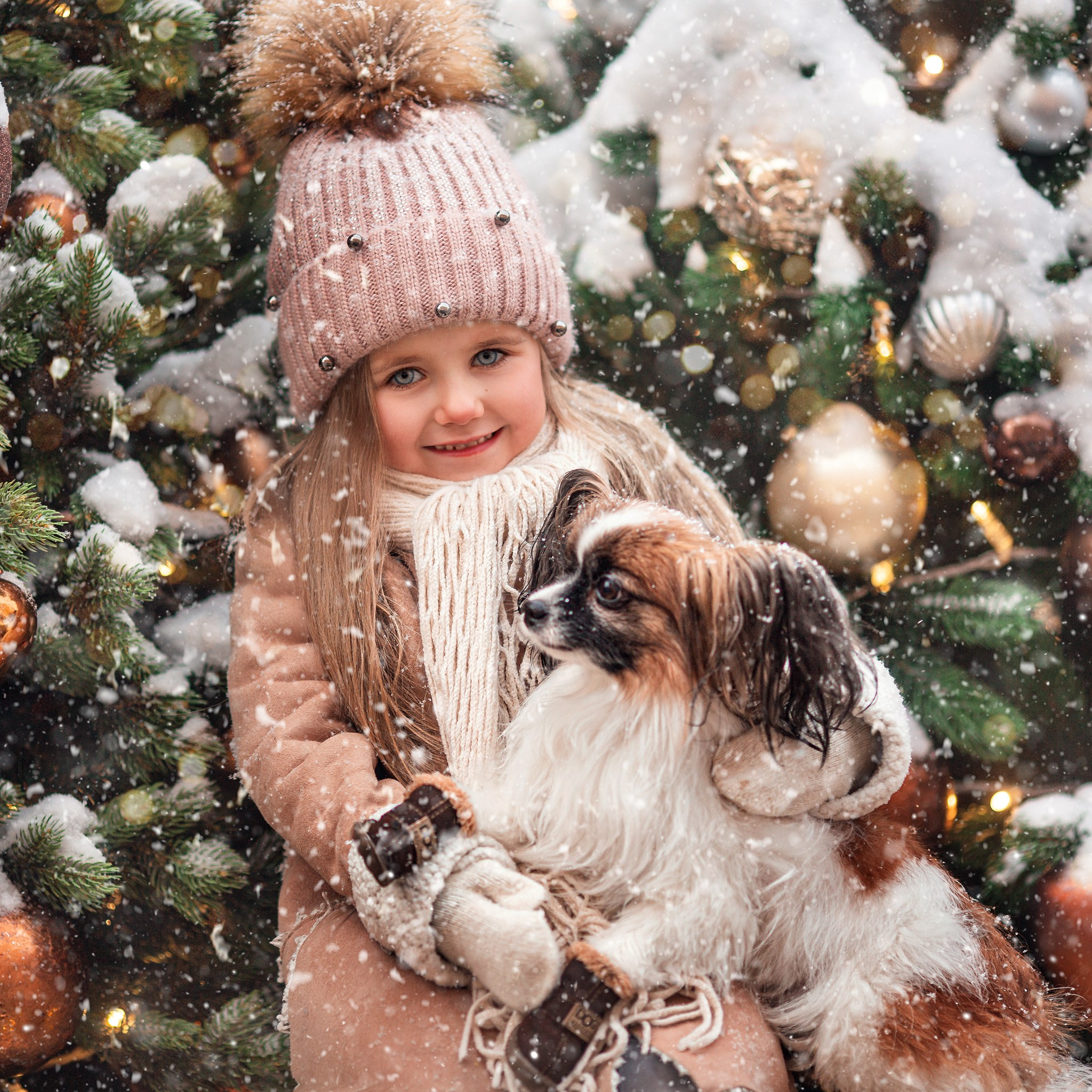 Новогодние фотосессии. Детский и семейный фотограф Елена Михайлова в Москве