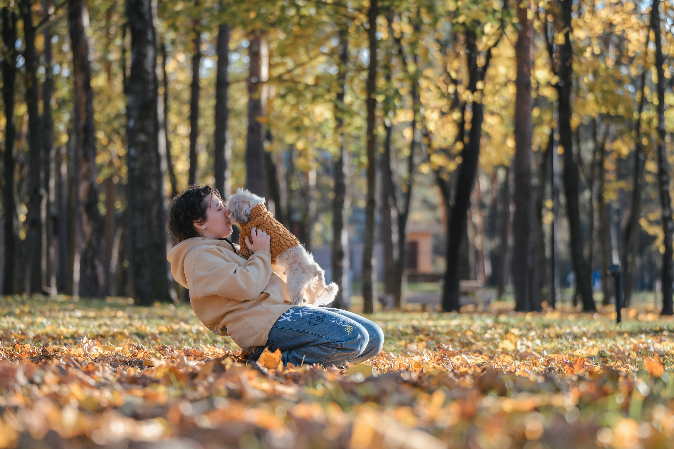 Ирина и Винни. Фотограф Анималист в Москве Анастасия Жучкова