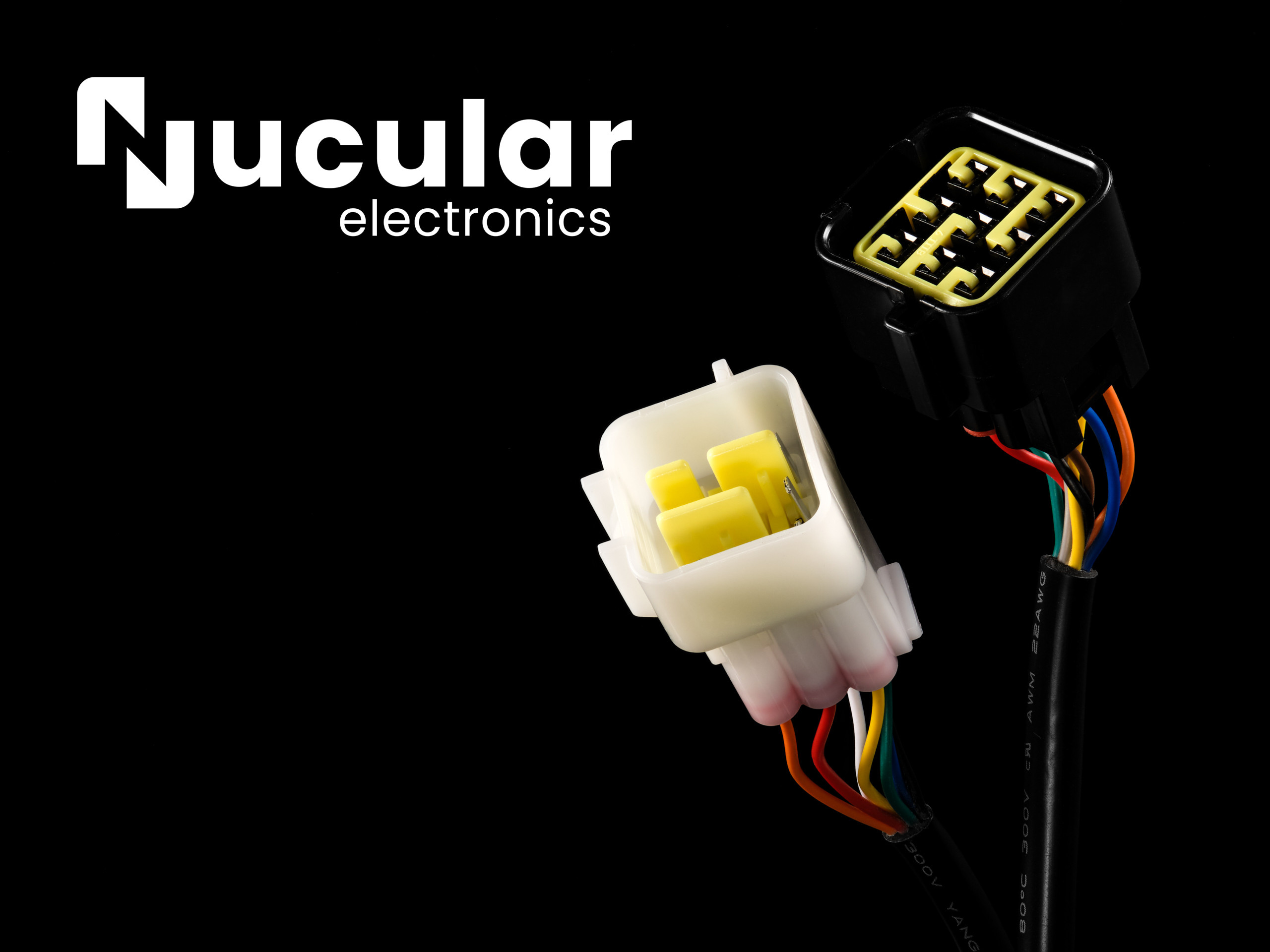 Предметная съёмка разъёмов и кабелей Nucular Electronics — детали для электробайков.