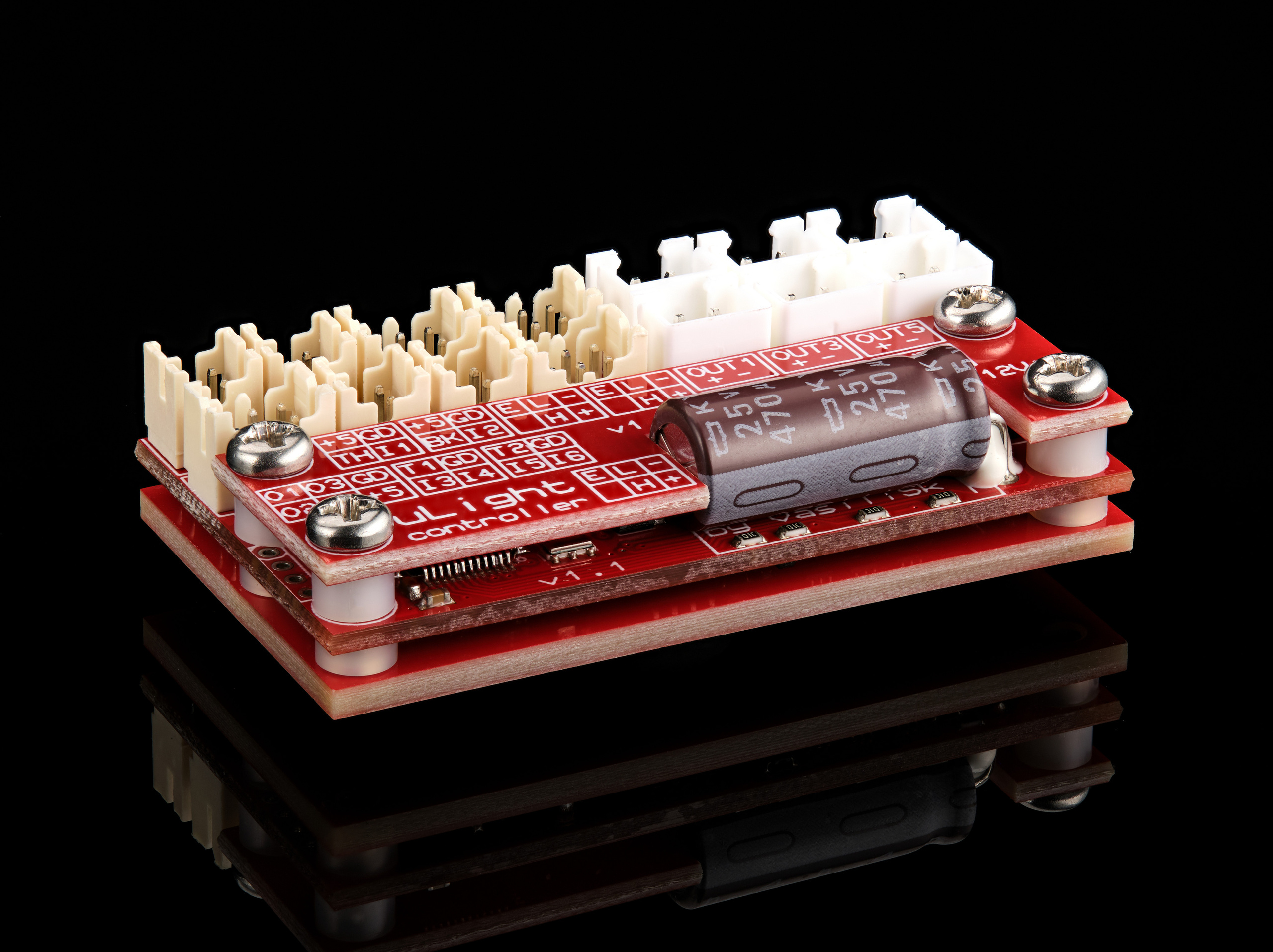 Фотосъёмка модуля электроники Nucular — предметный кадр для технического раздела сайта.