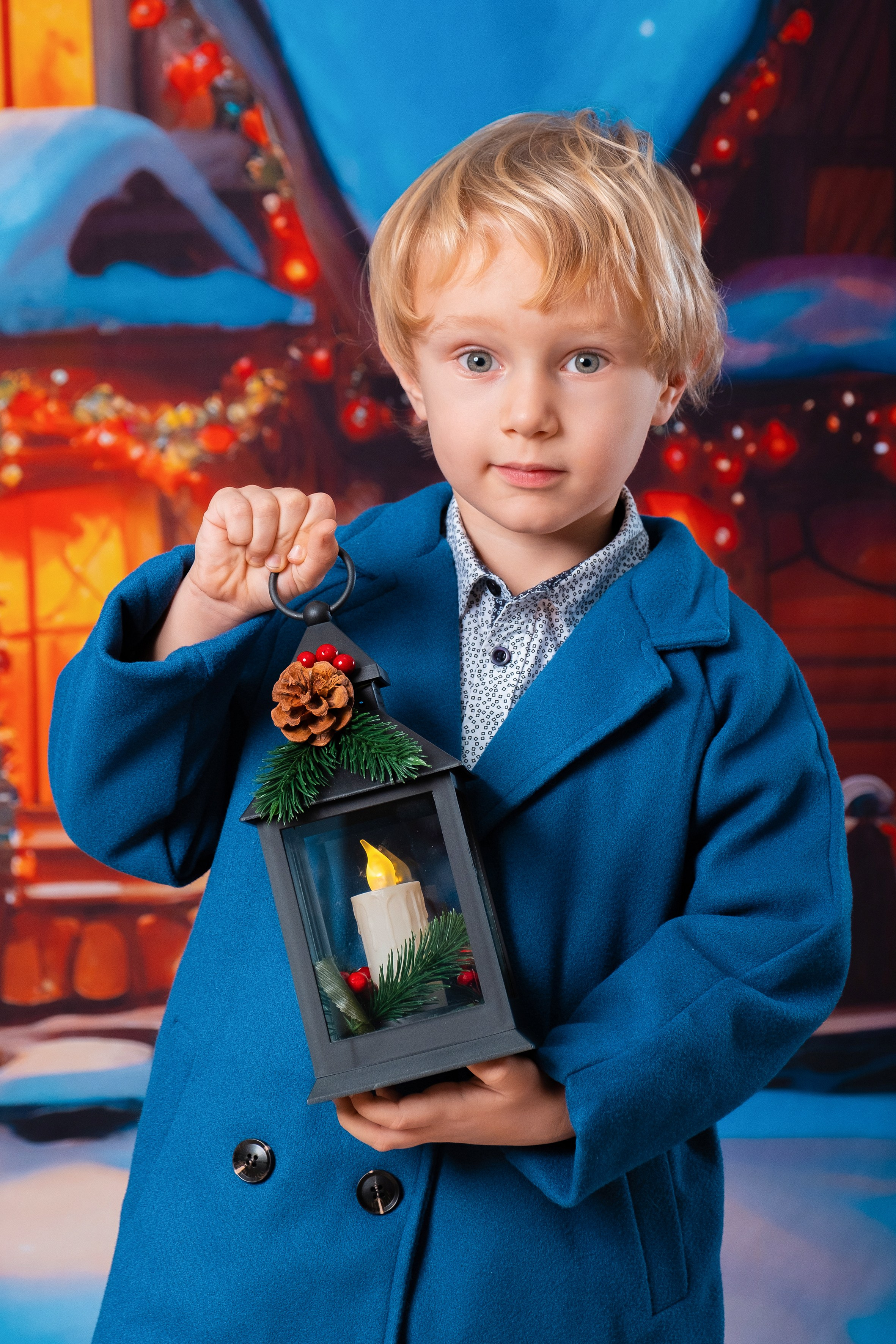 Фотопроект «Зимний домик в лесу»