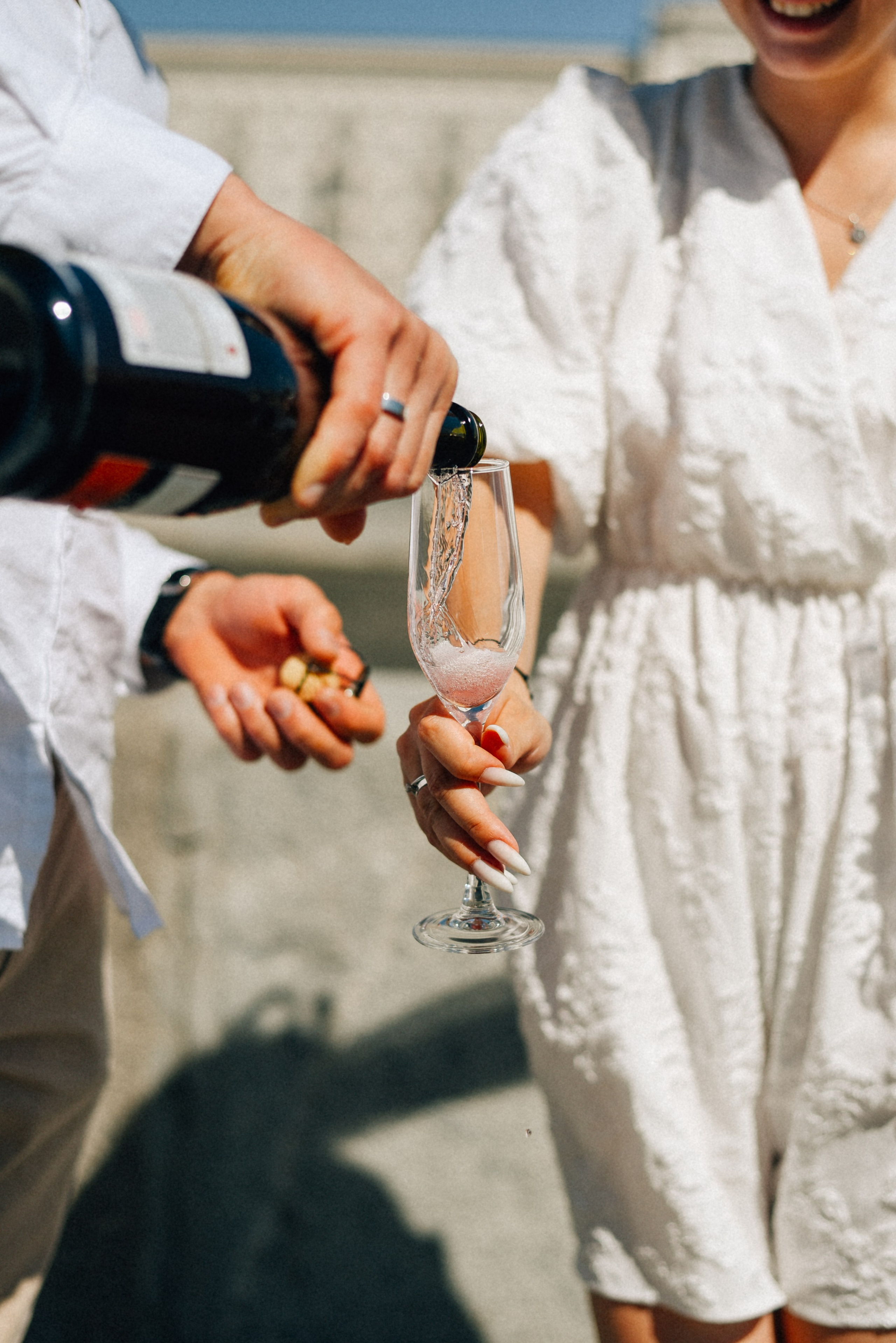 Андрей и Дарья ЗАГС № 4 Свадебная прогулка по городу. Фотограф Лола Волна, город Москва