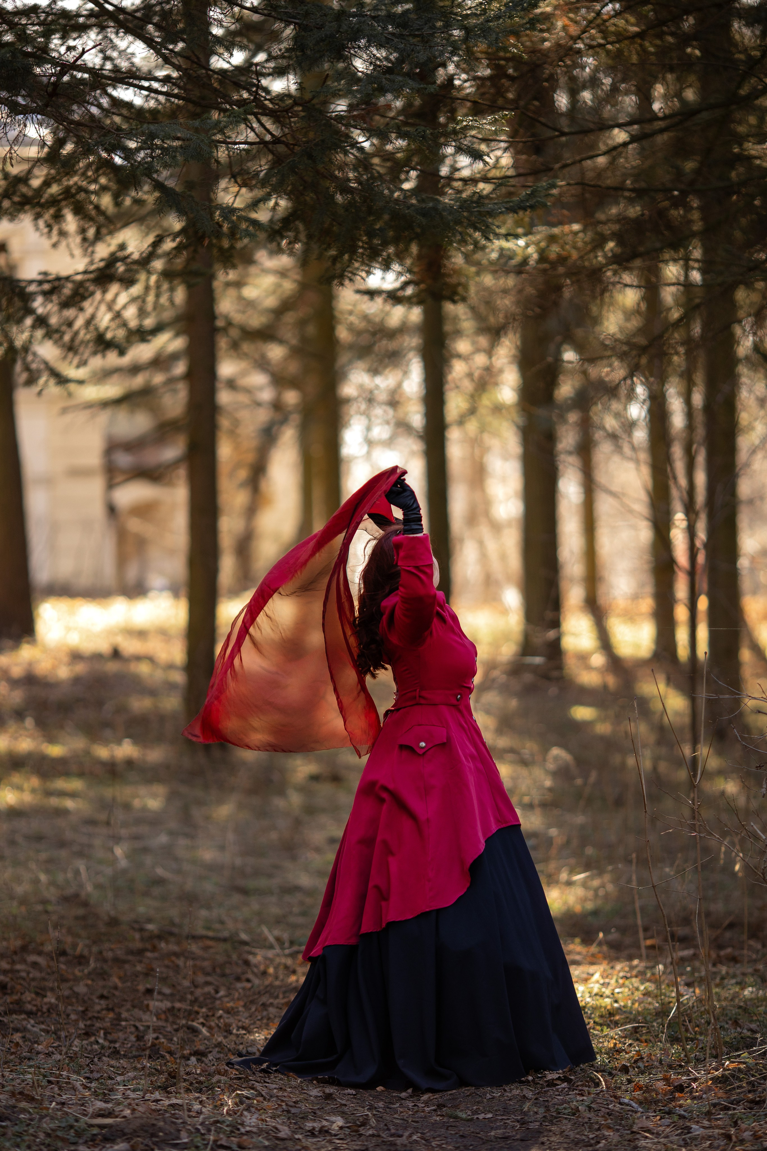 Женский портрет уличный. Семейный фотограф Москва и область Дербунова Елена