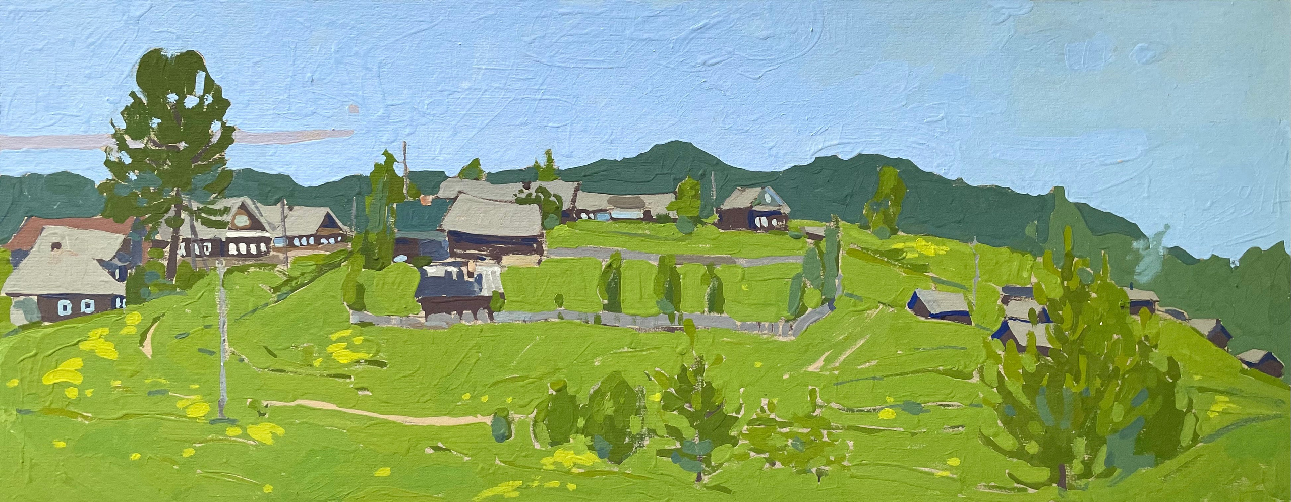 Вологодская область. Художница Лиза Владимирова