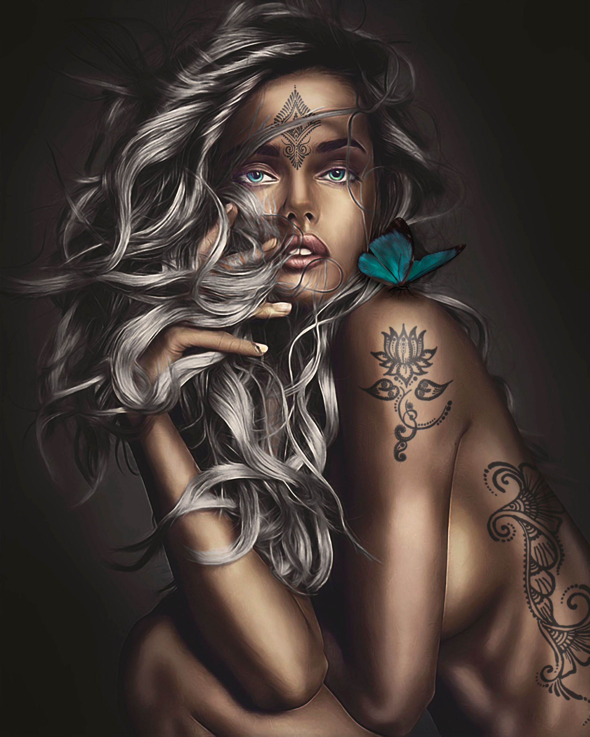 Портреты в стиле digital, иллюстрации. Digital Artist, Illustrator, Web Designer