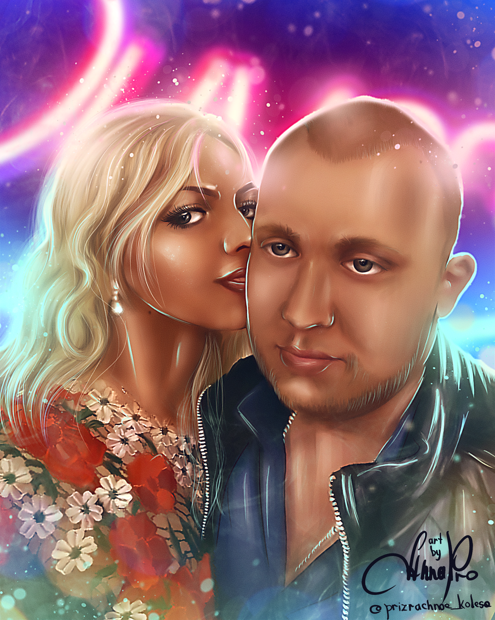 Портреты в стиле digital, иллюстрации. Digital Artist, Illustrator, Web Designer