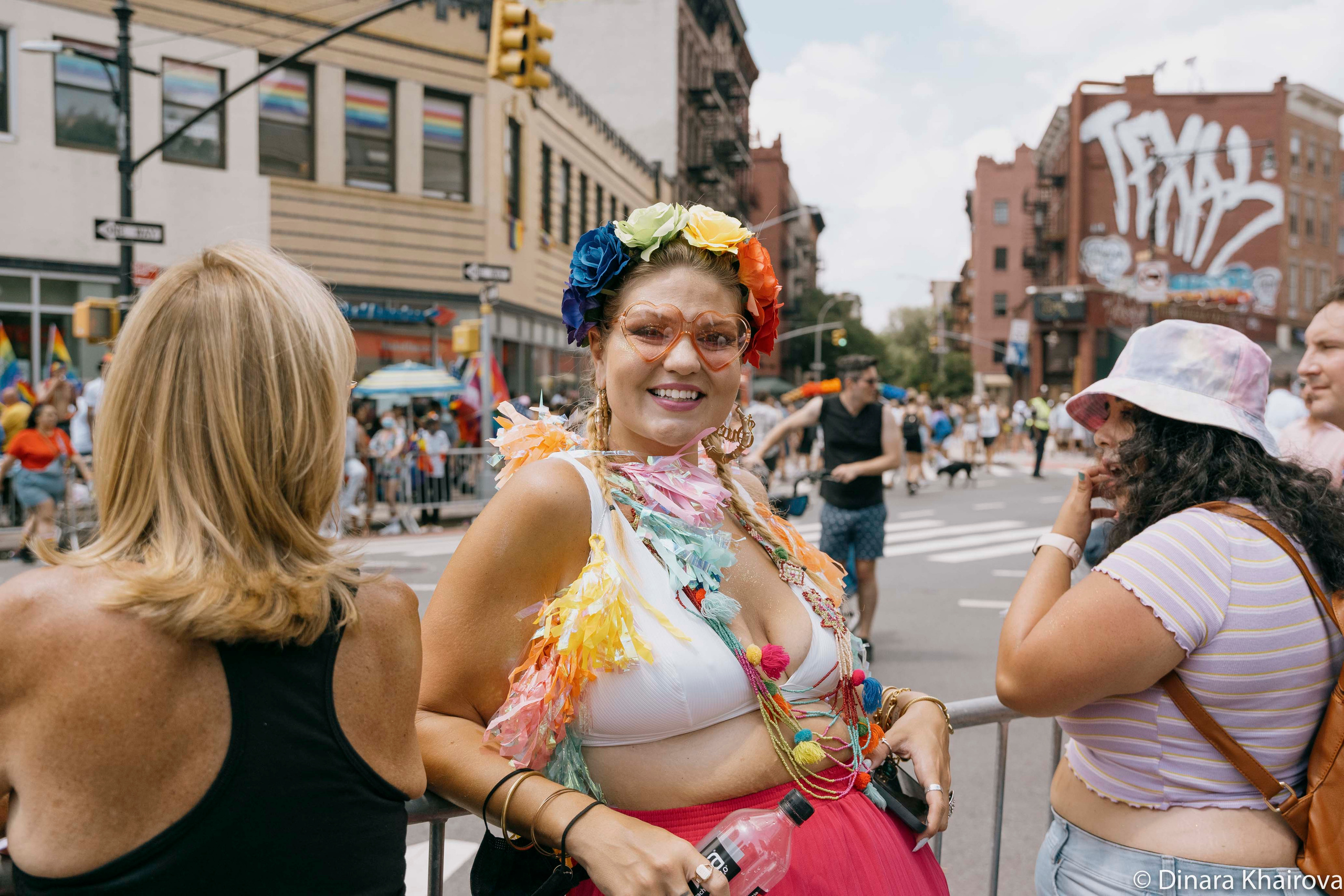 Pride parade day. Dinara Khairova