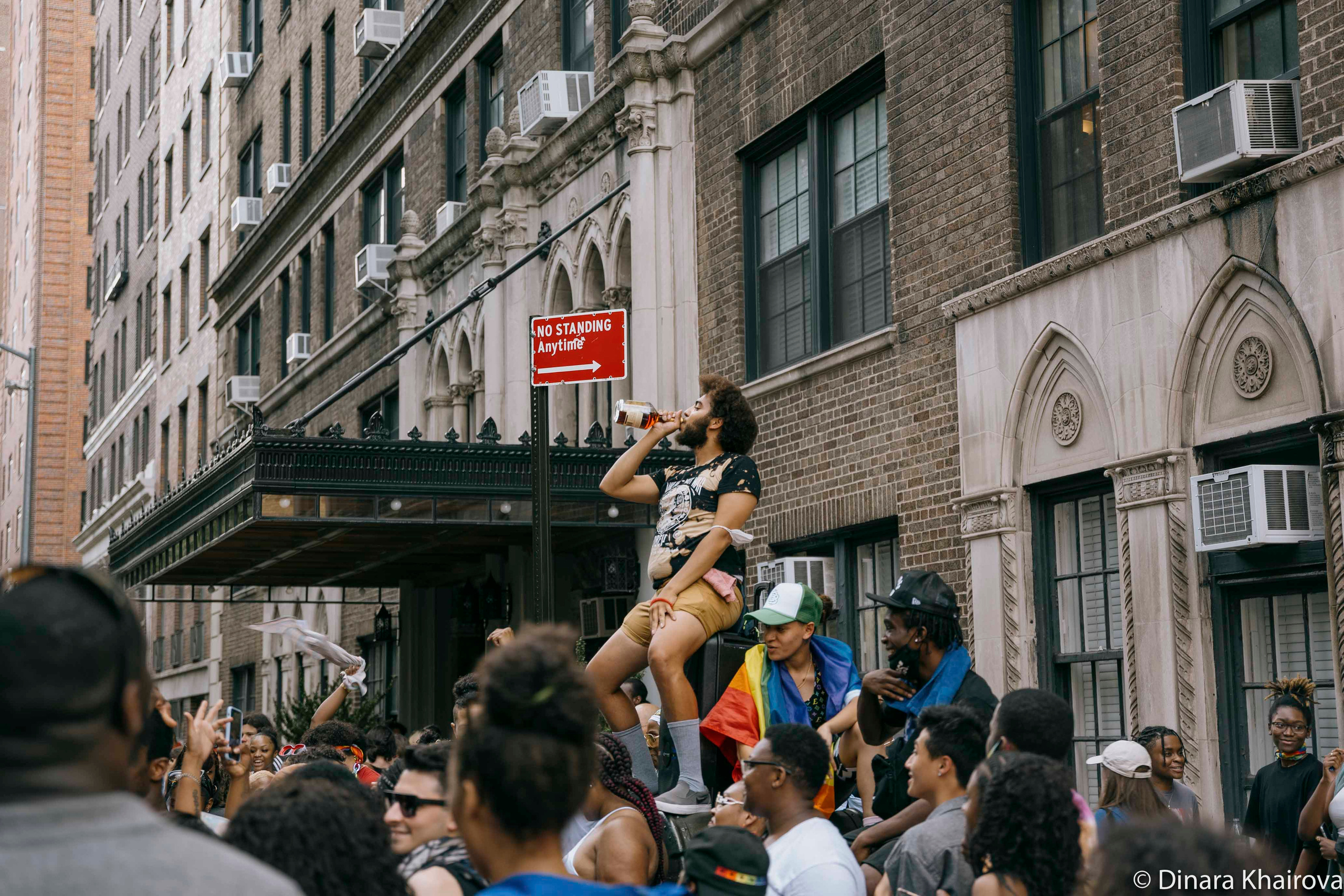 Pride parade day. Dinara Khairova