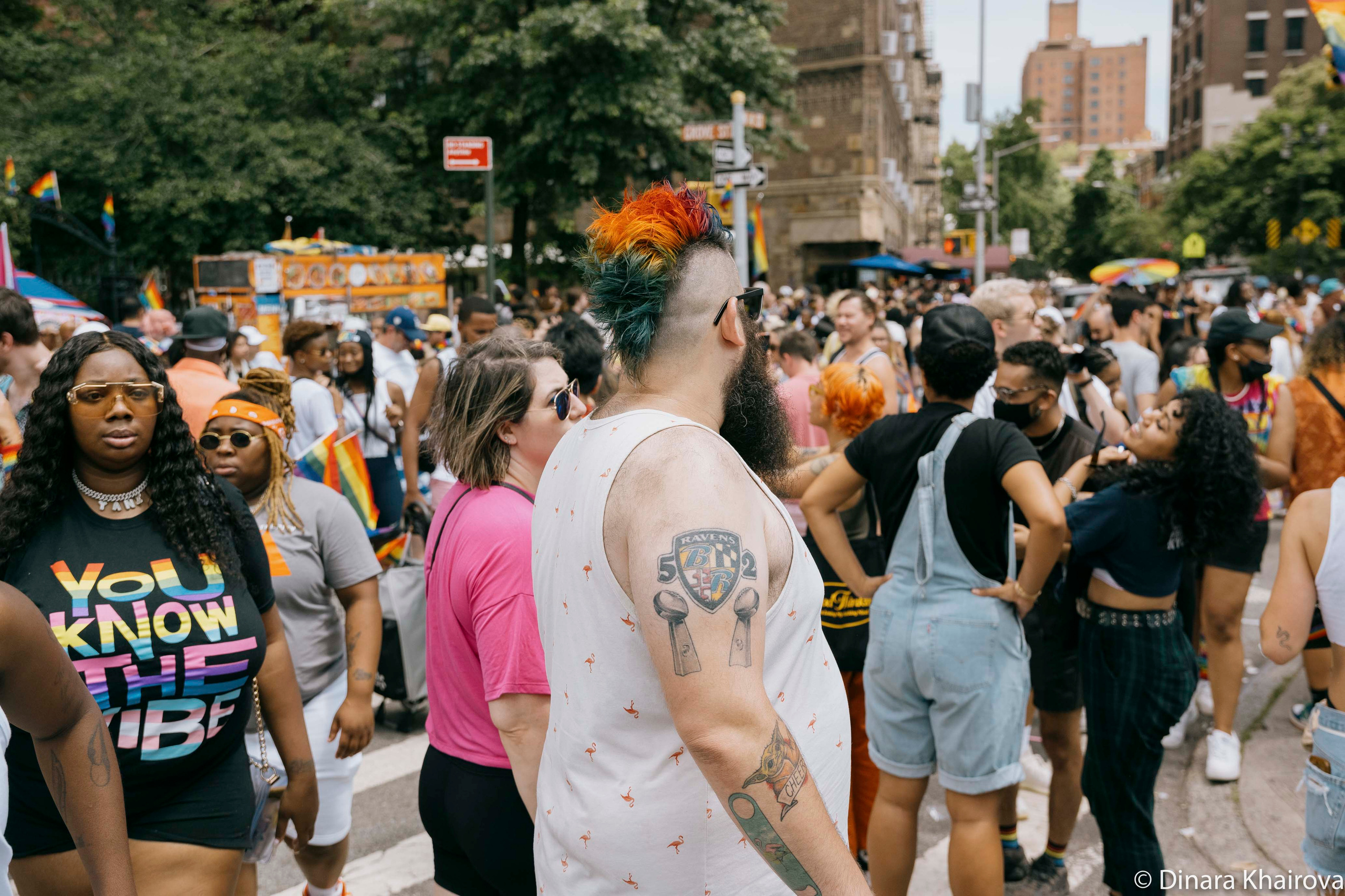 Pride parade day. Dinara Khairova