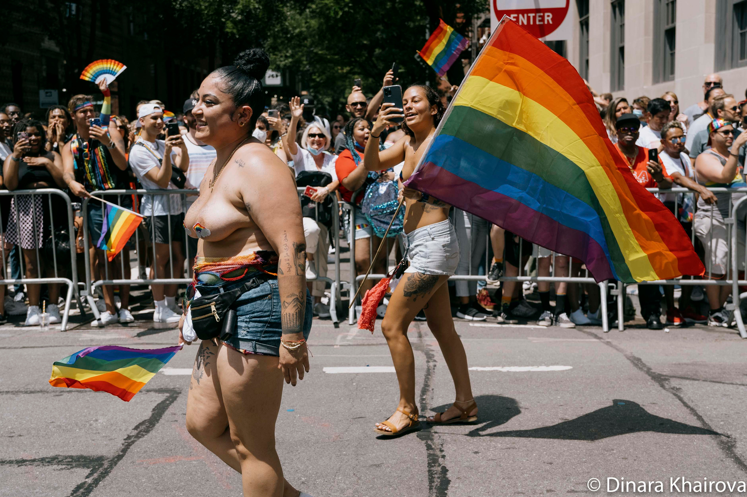 Pride parade day. Dinara Khairova