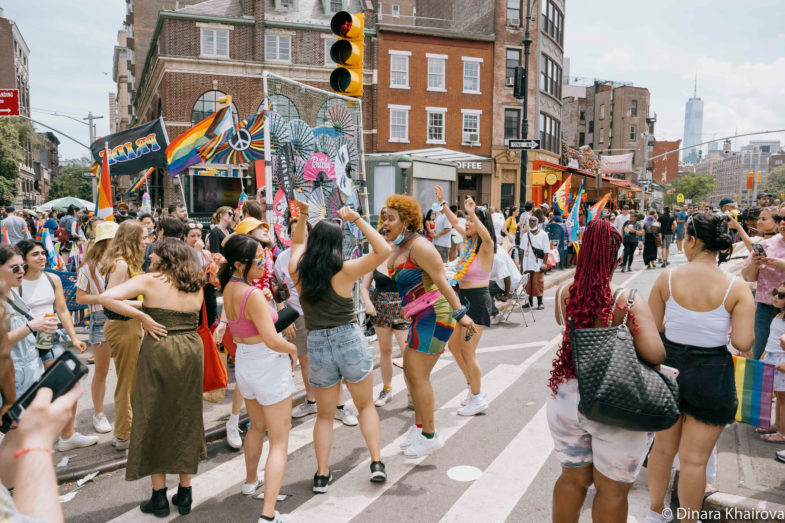 Pride parade day. Dinara Khairova