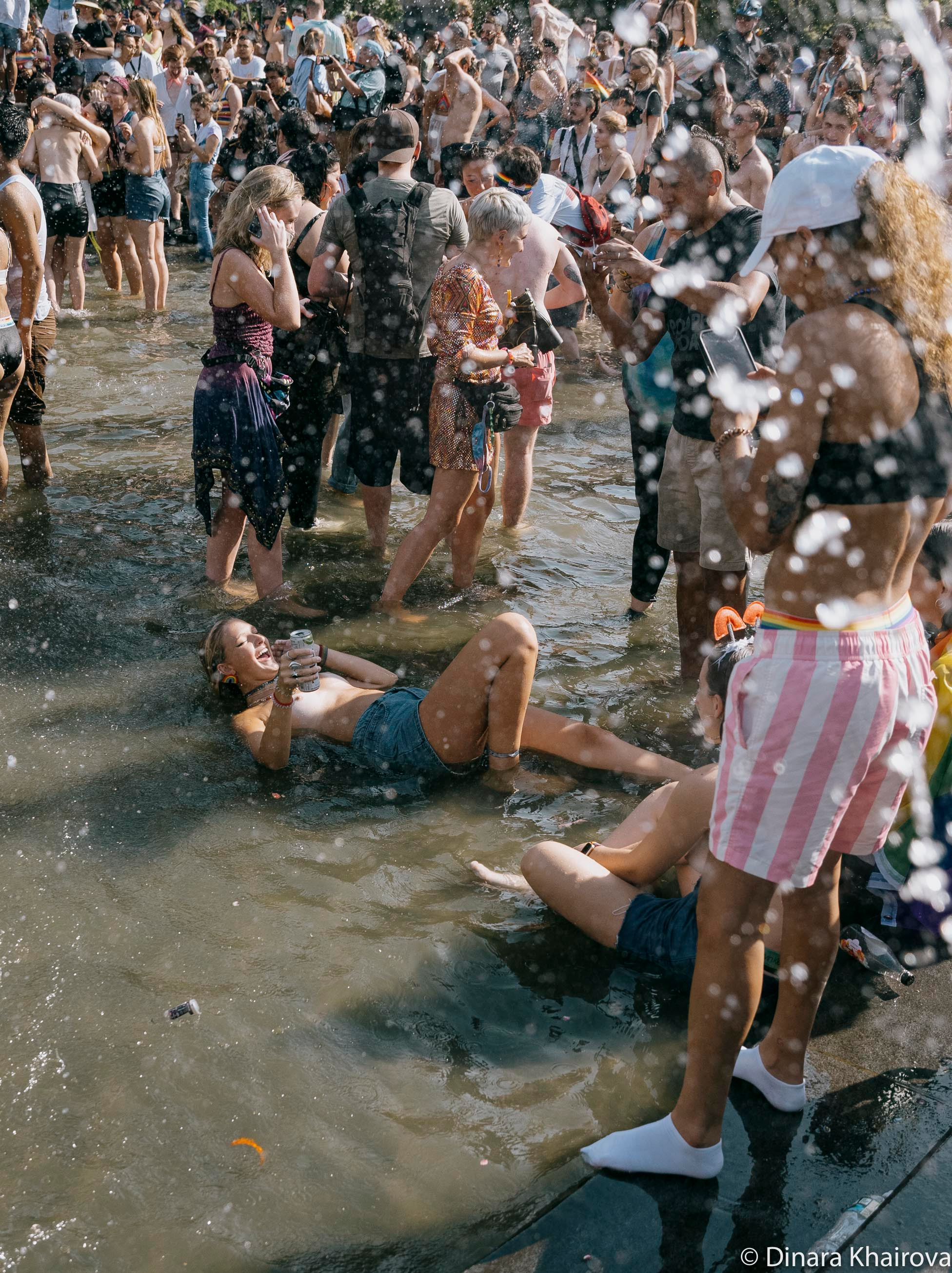 Pride parade day. Dinara Khairova