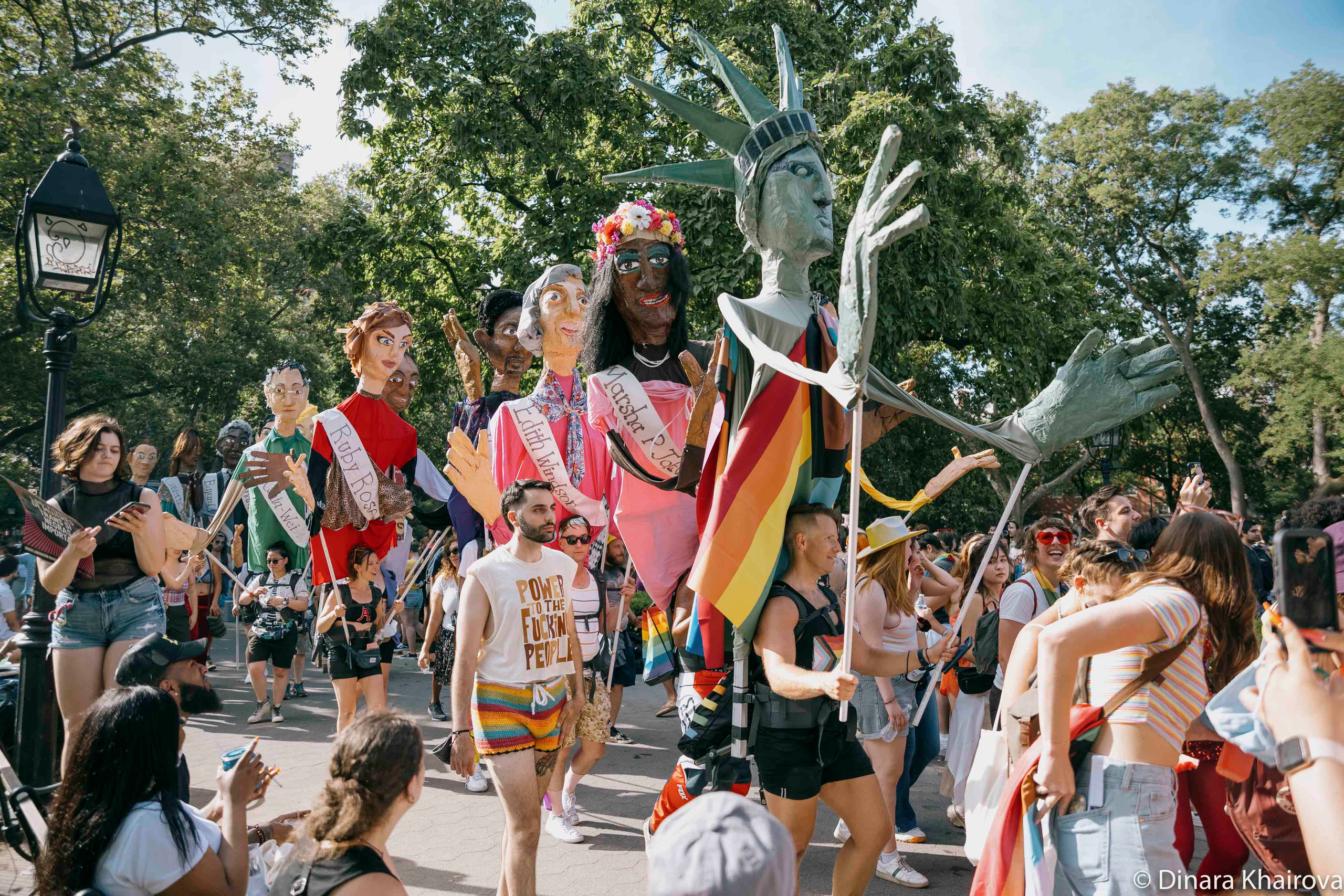 Pride parade day. Dinara Khairova