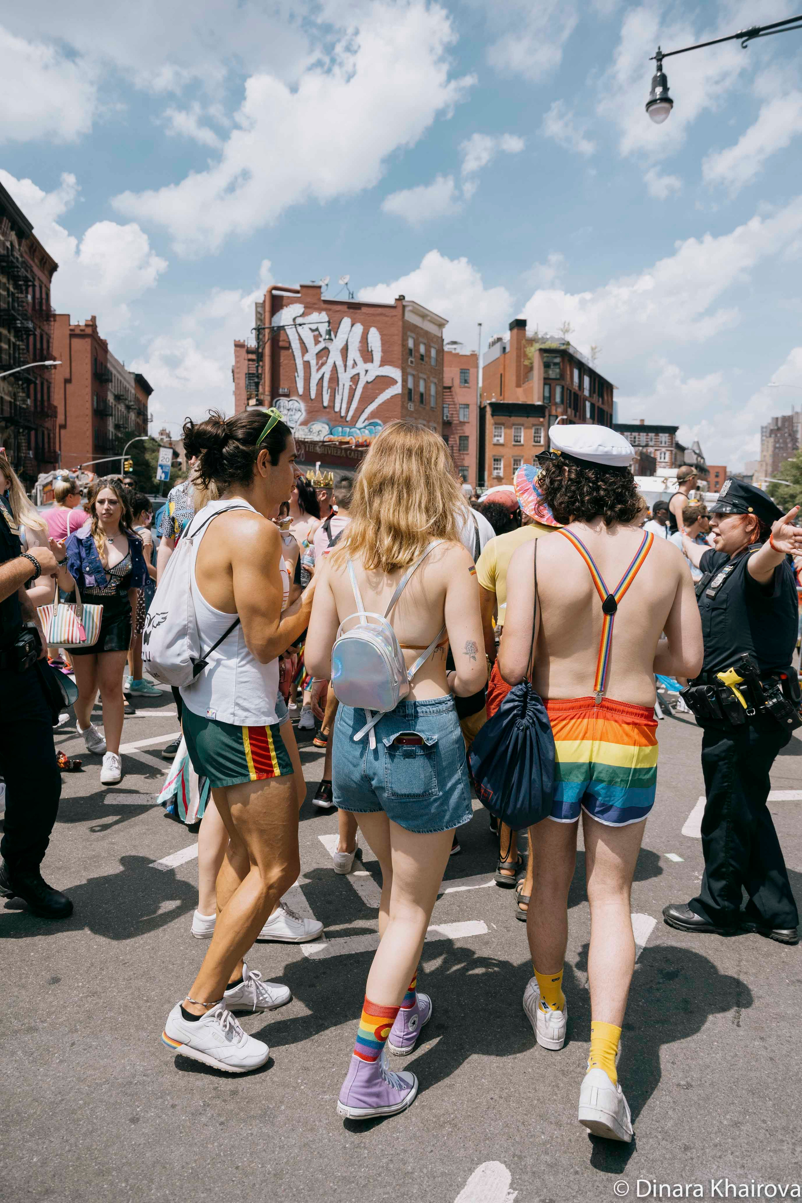 Pride parade day. Dinara Khairova