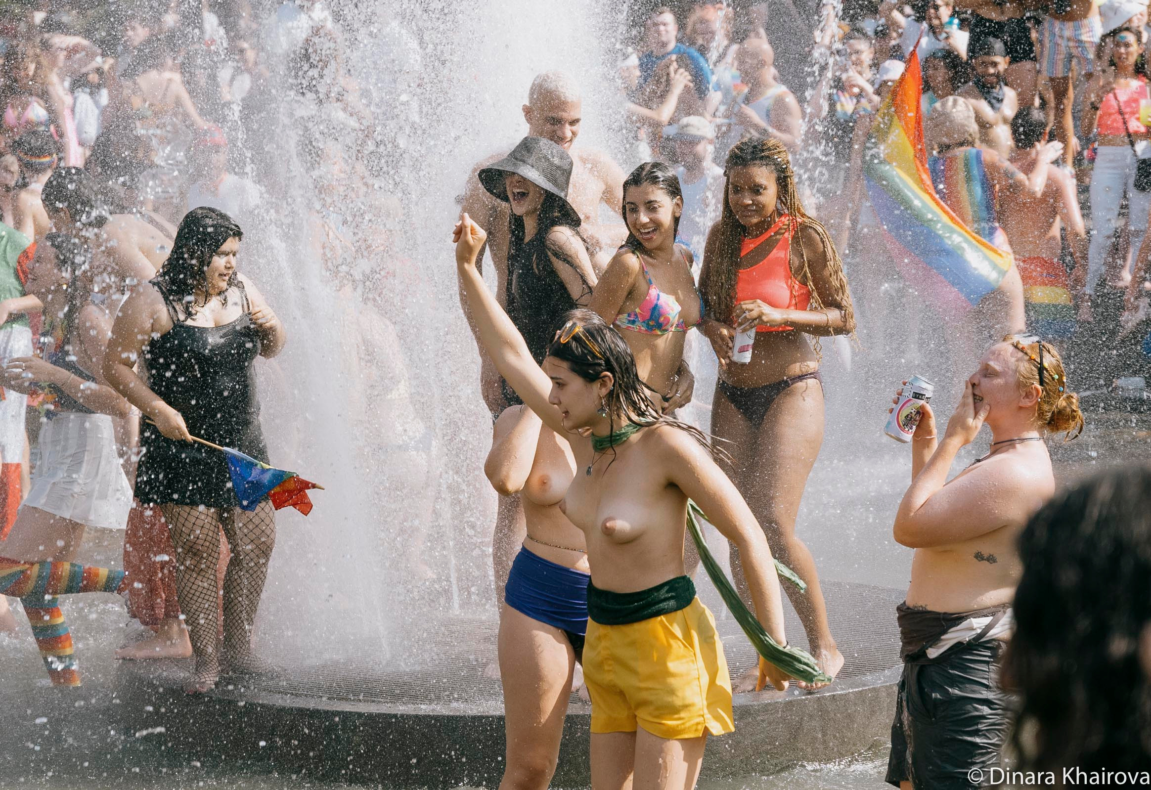 Pride parade day. Dinara Khairova