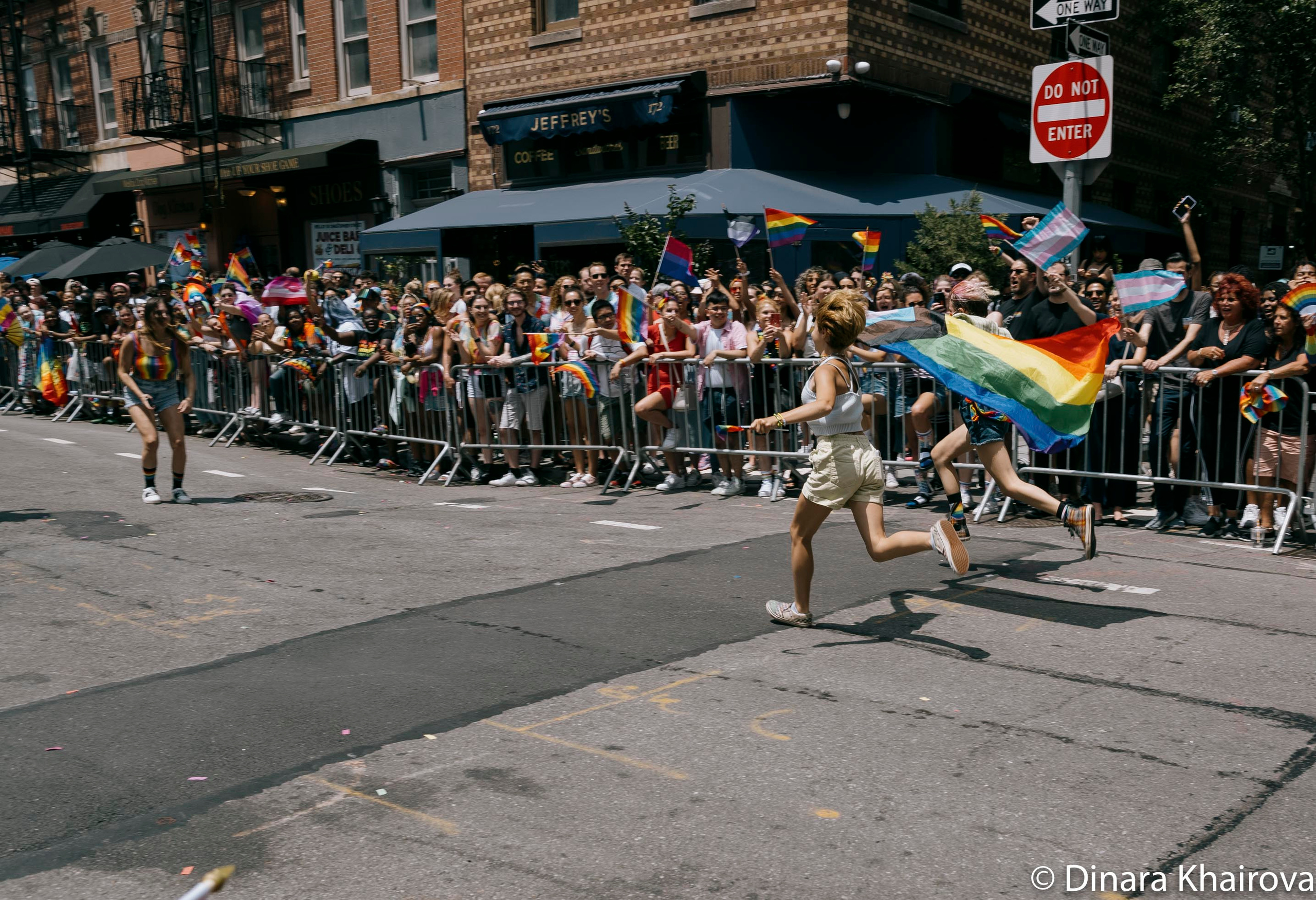 Pride parade day. Dinara Khairova