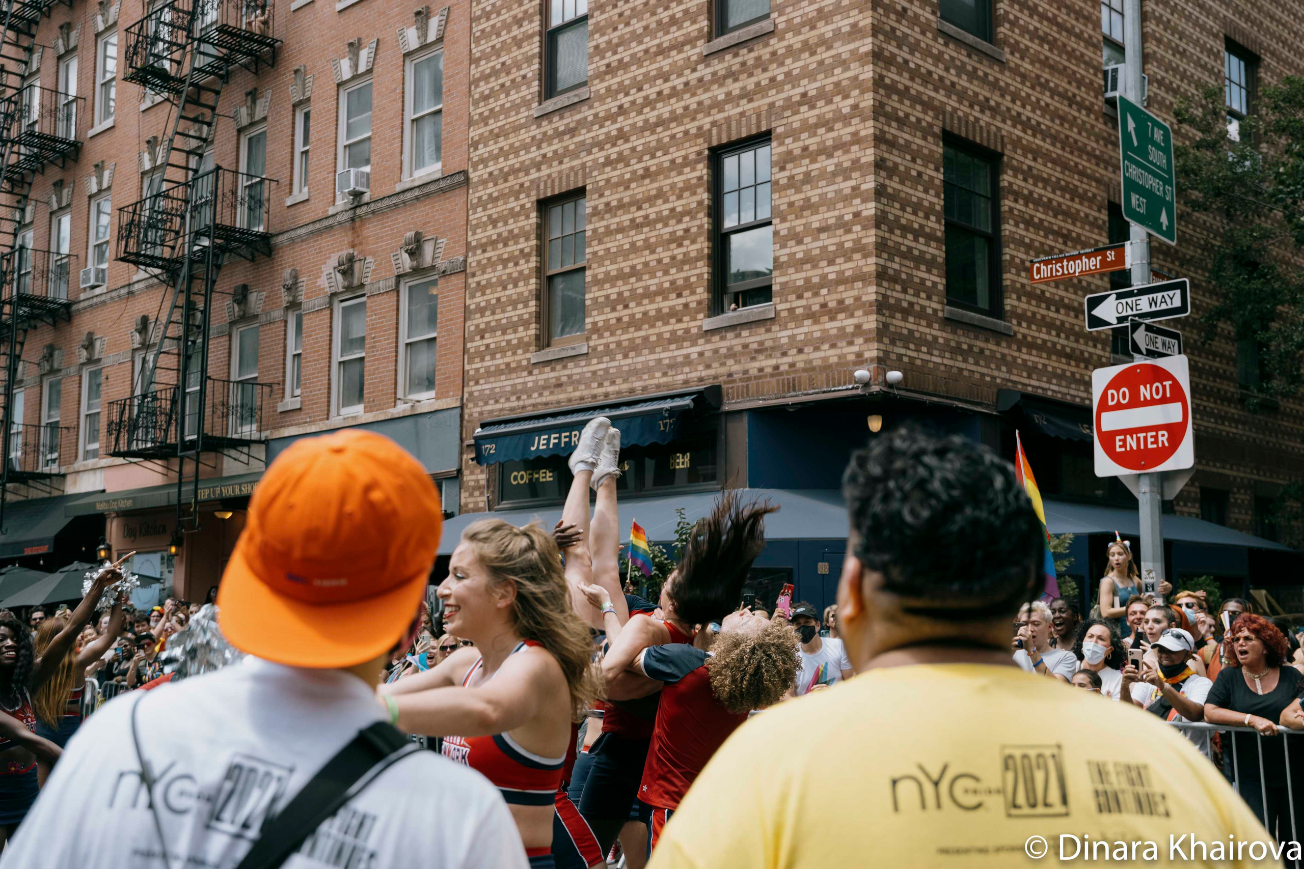 Pride parade day. Dinara Khairova