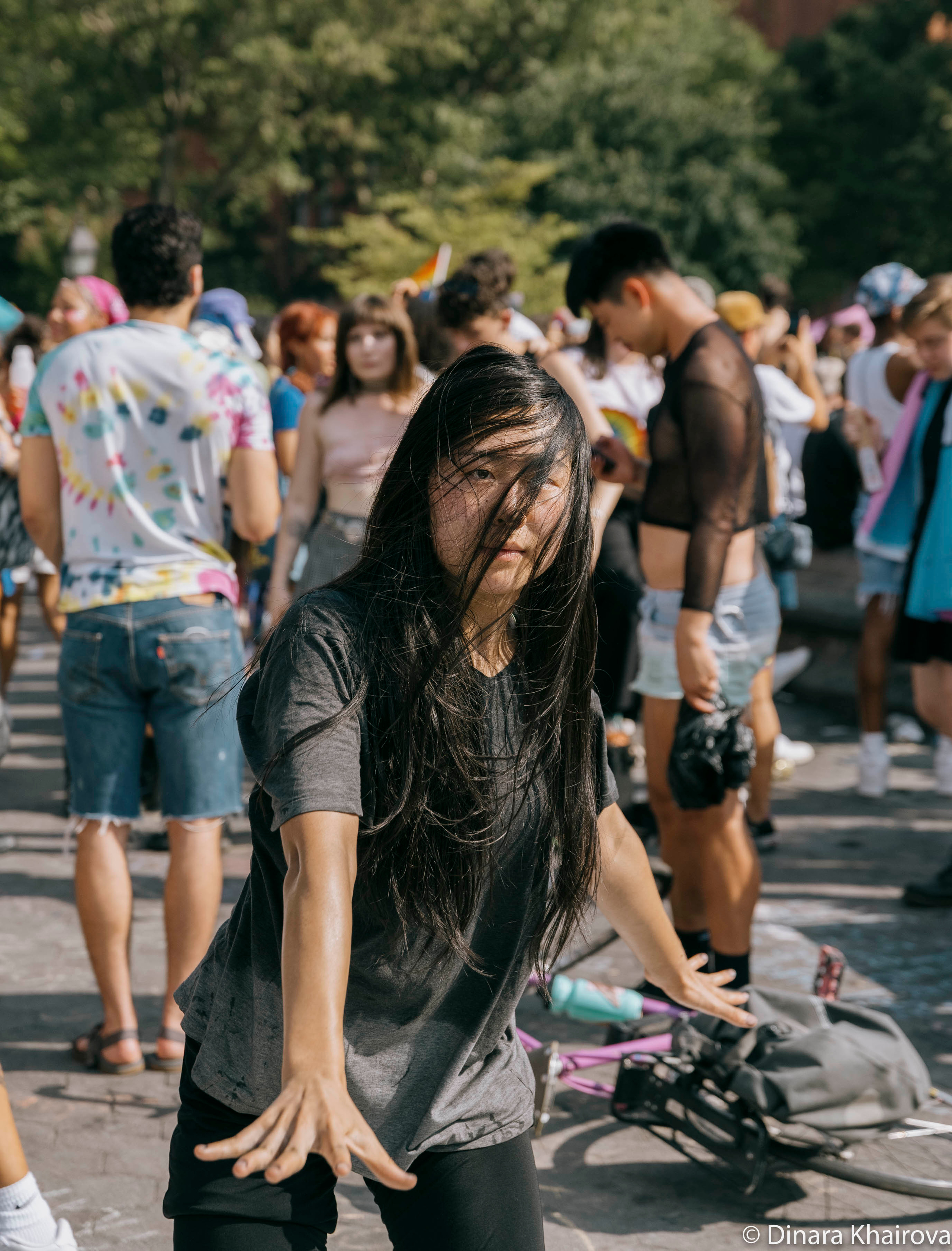 Pride parade day. Dinara Khairova