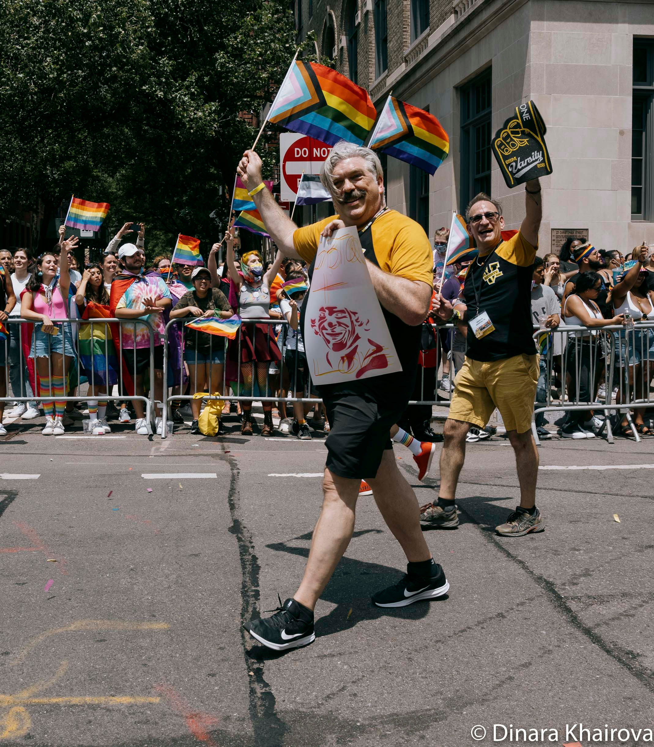 Pride parade day. Dinara Khairova