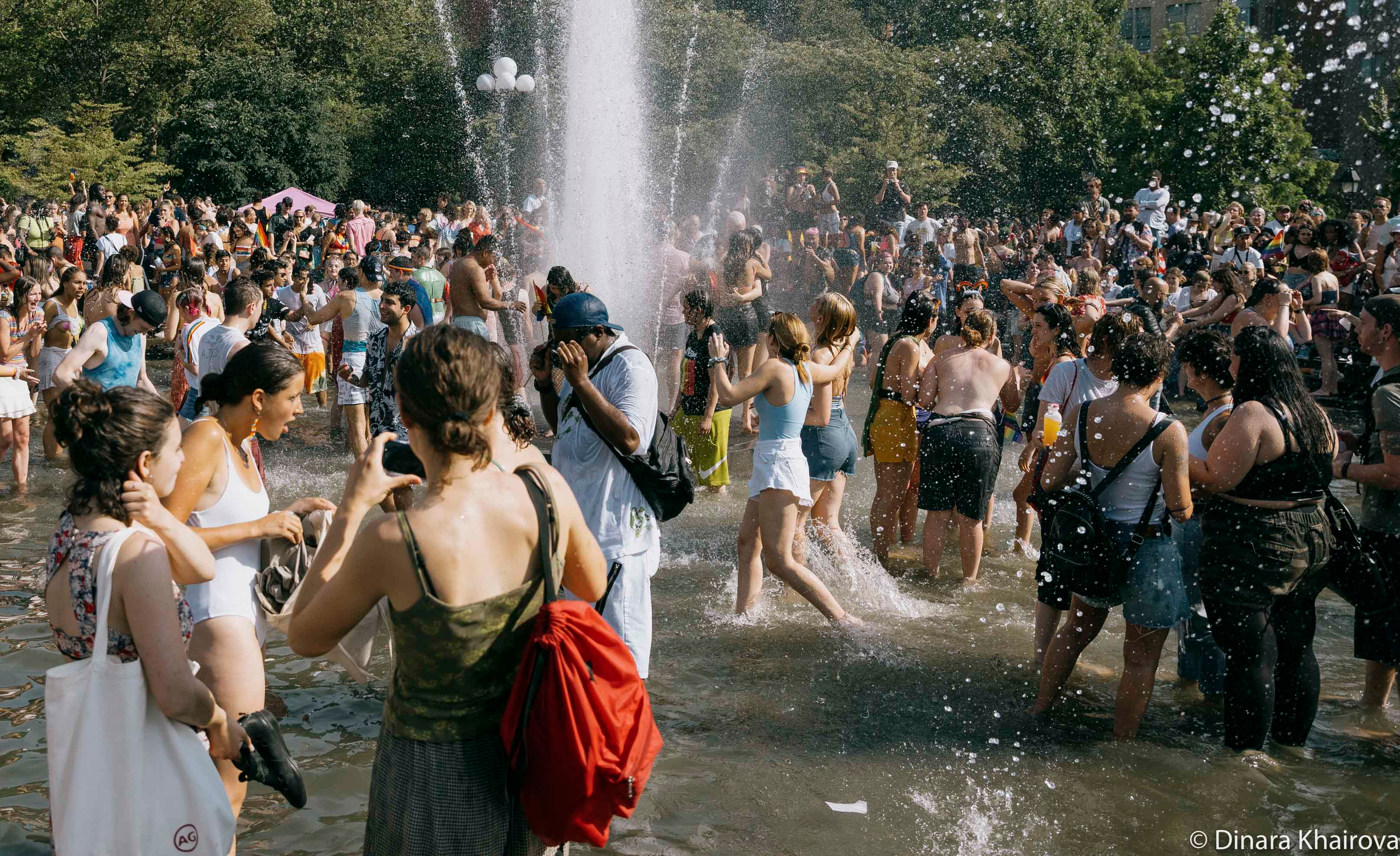Pride parade day. Dinara Khairova