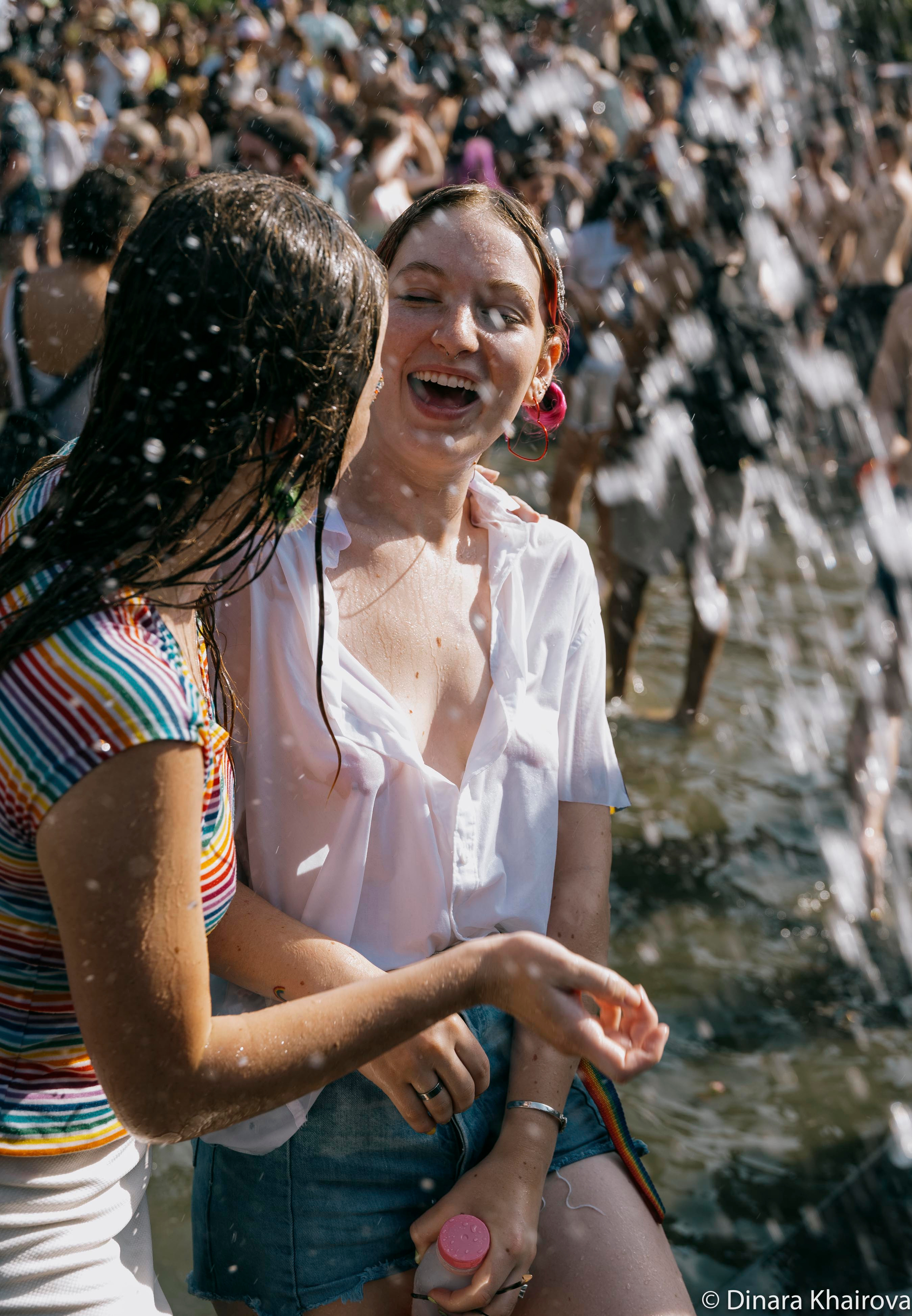 Pride parade day. Dinara Khairova