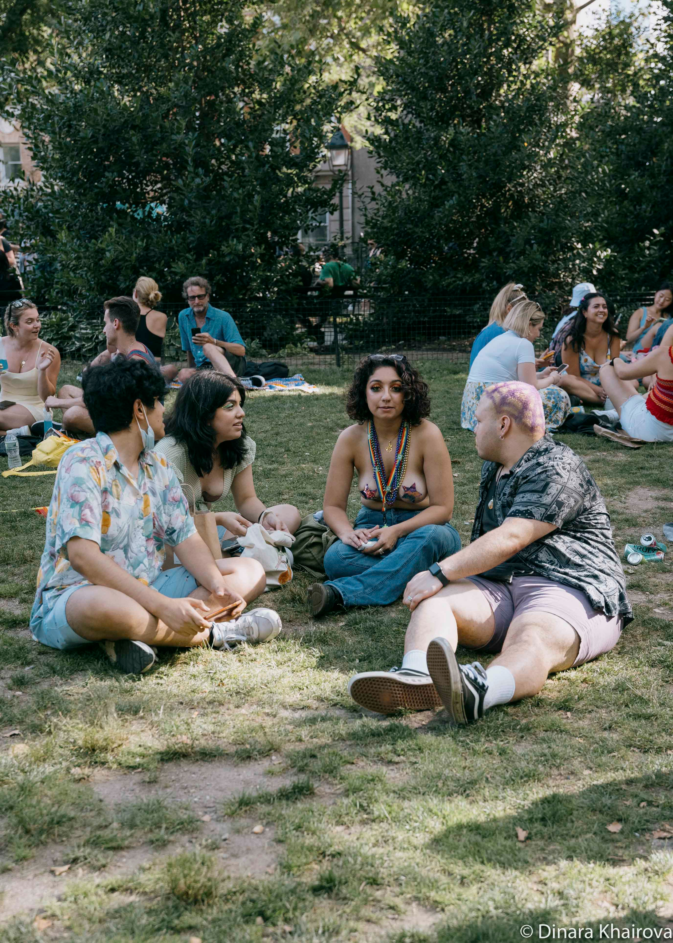 Pride parade day. Dinara Khairova