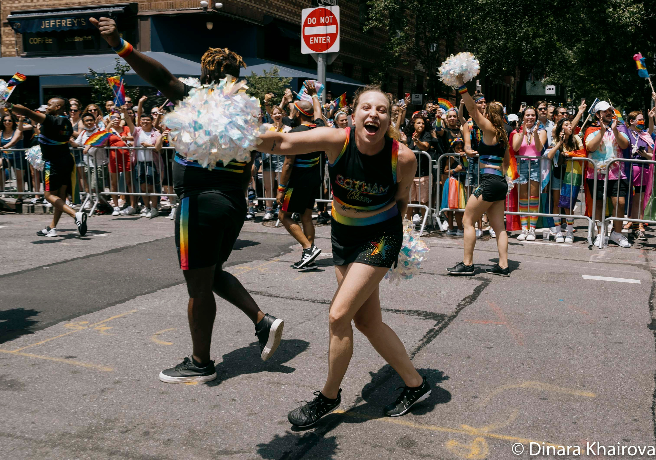 Pride parade day. Dinara Khairova