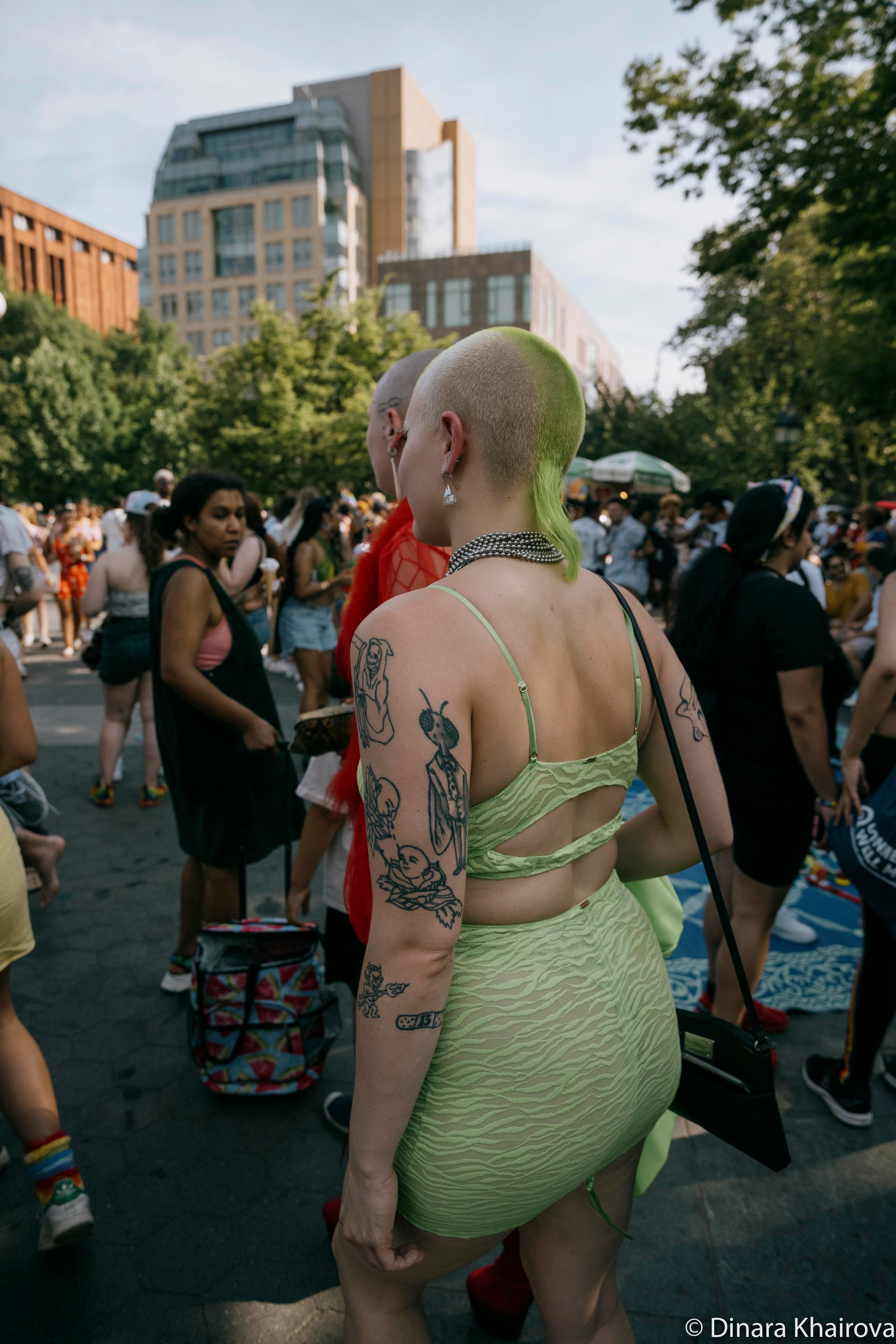 Pride parade day. Dinara Khairova