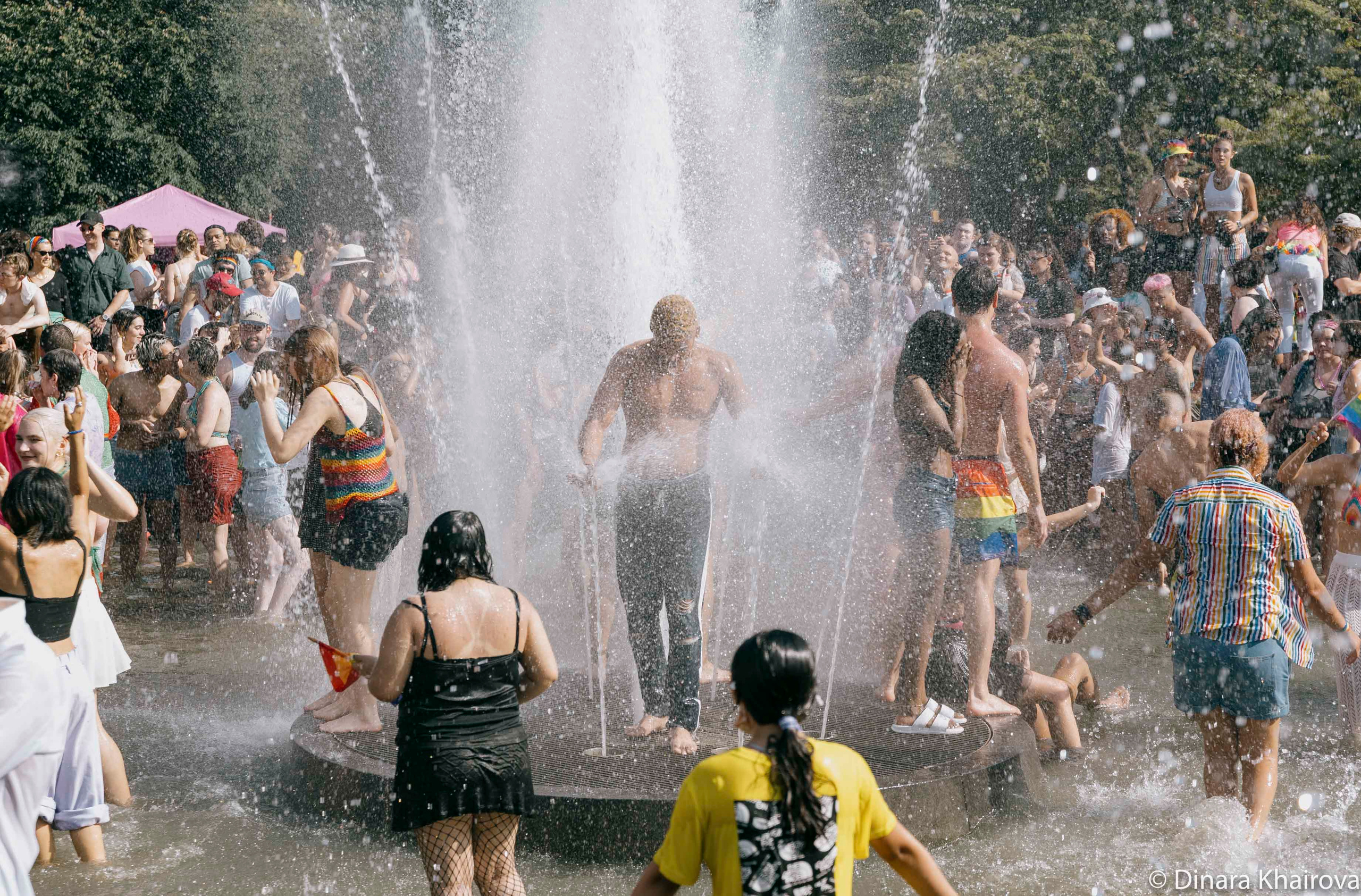 Pride parade day. Dinara Khairova