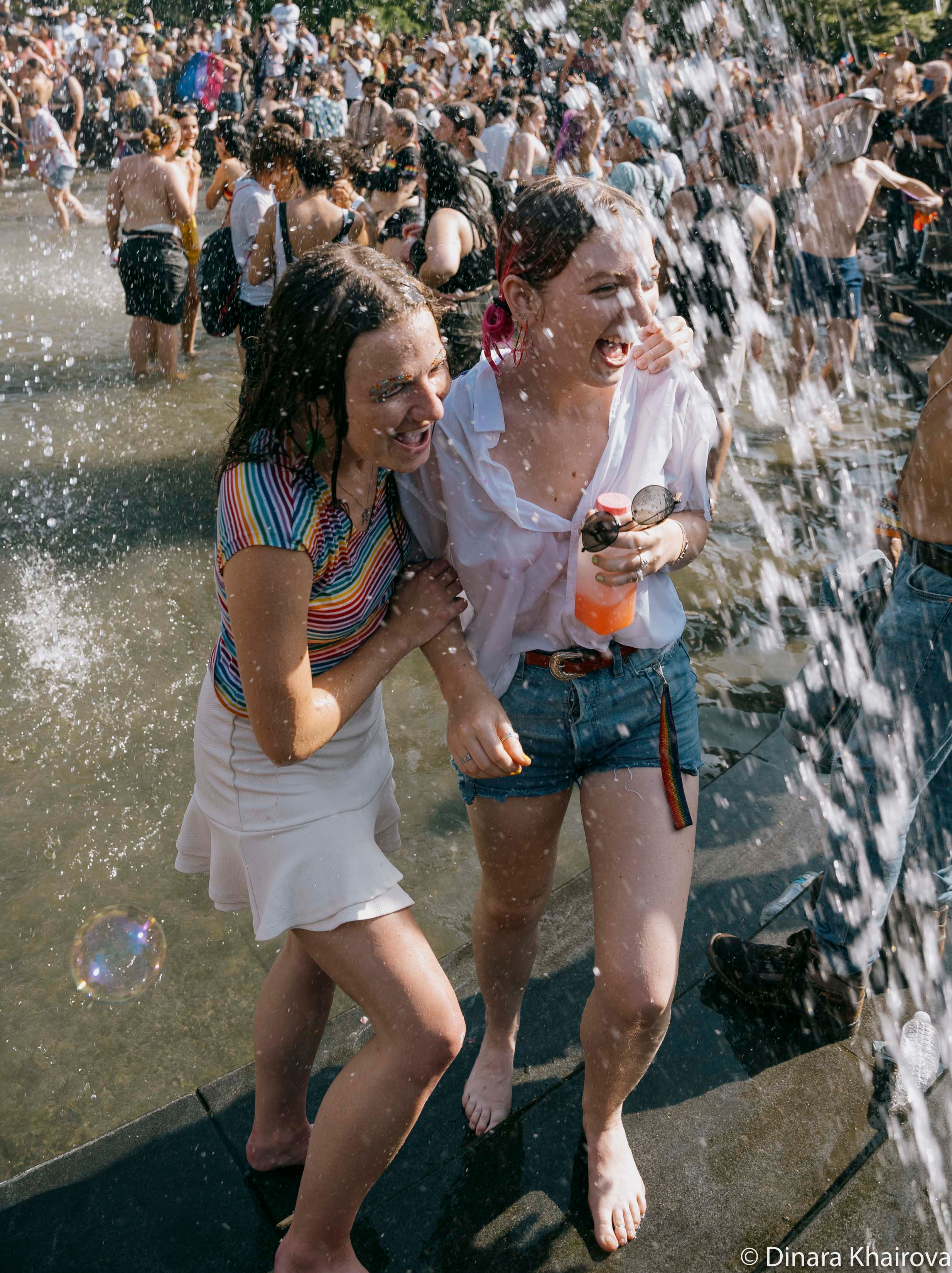 Pride parade day. Dinara Khairova