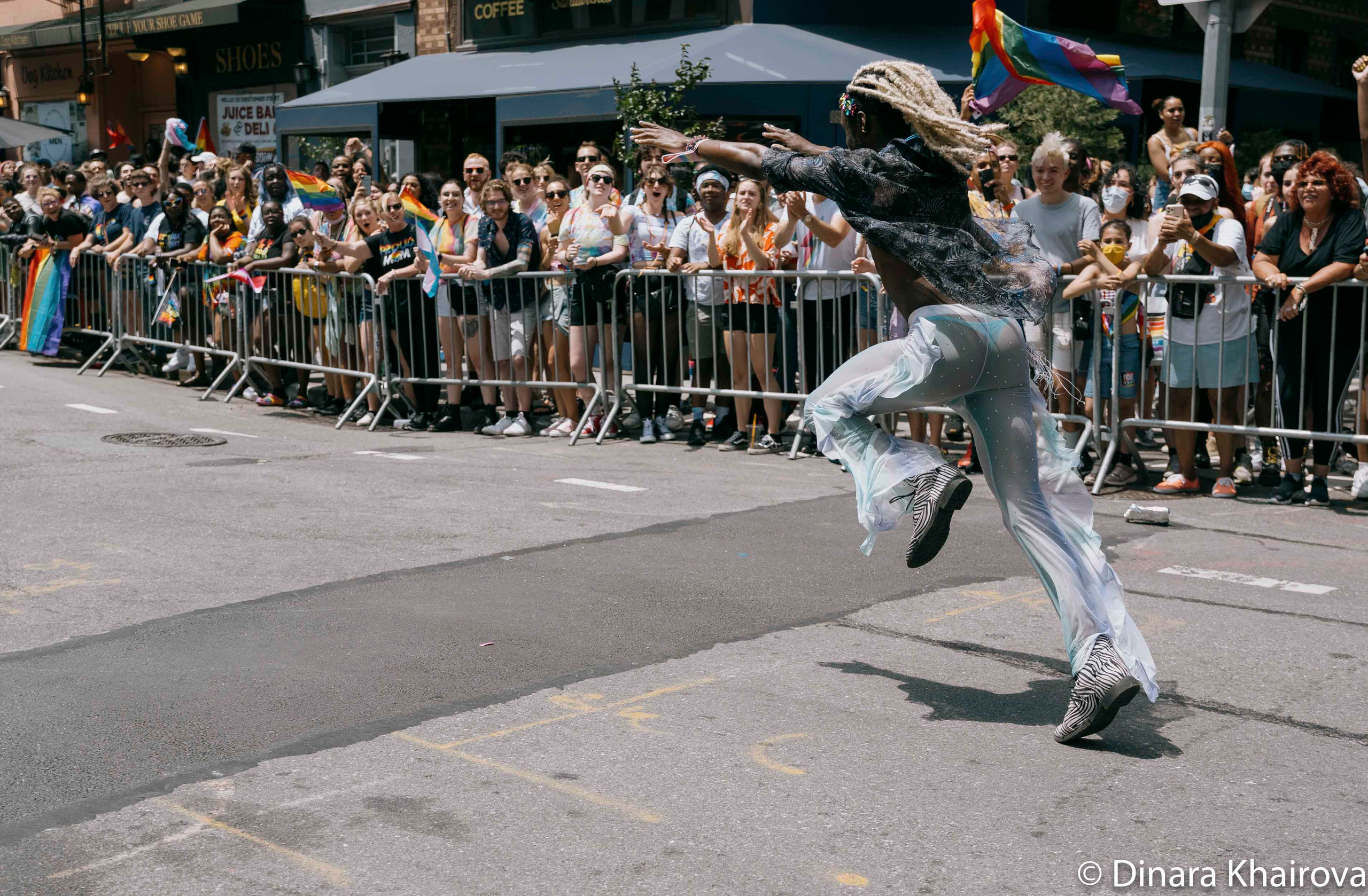 Pride parade day. Dinara Khairova