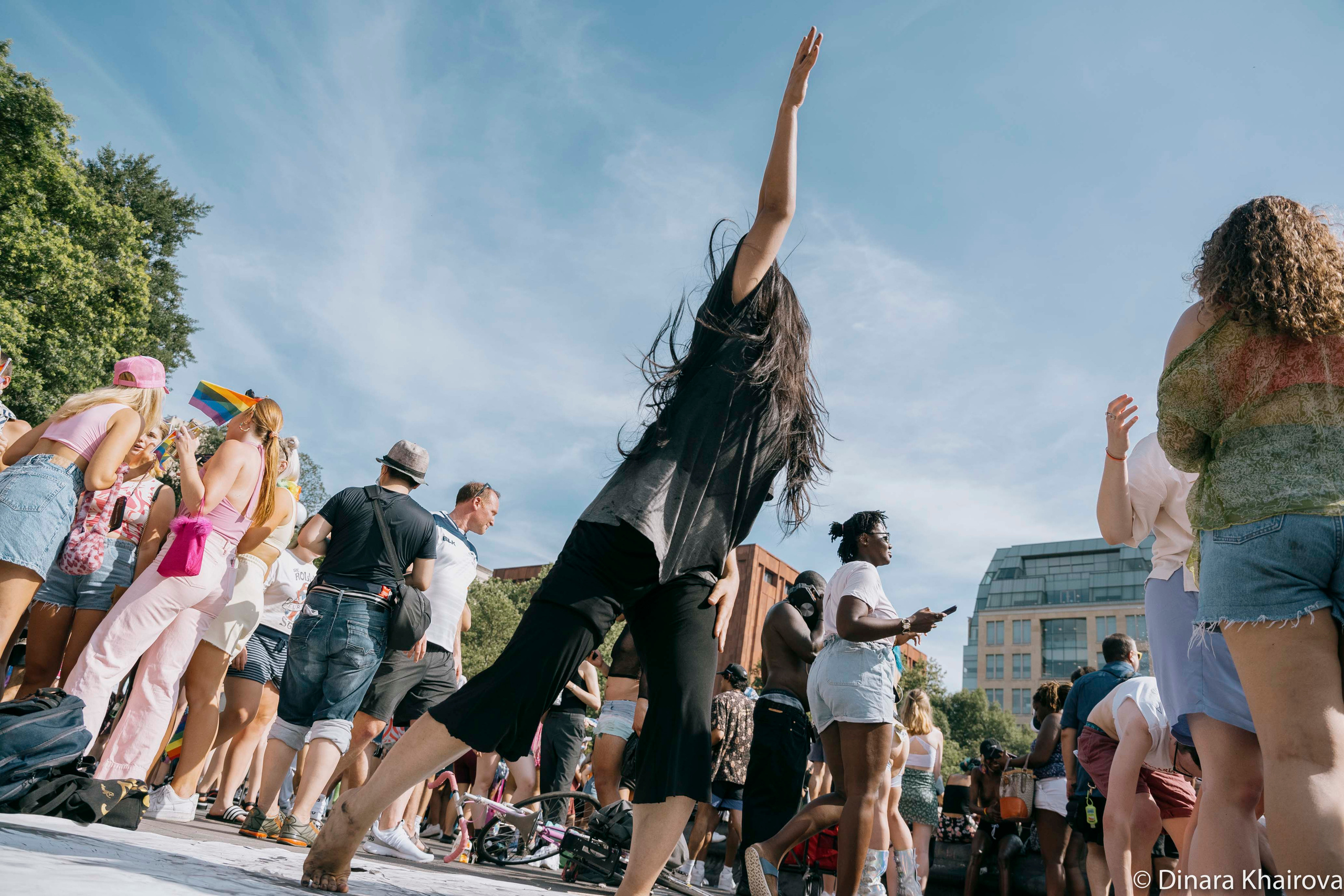 Pride parade day. Dinara Khairova