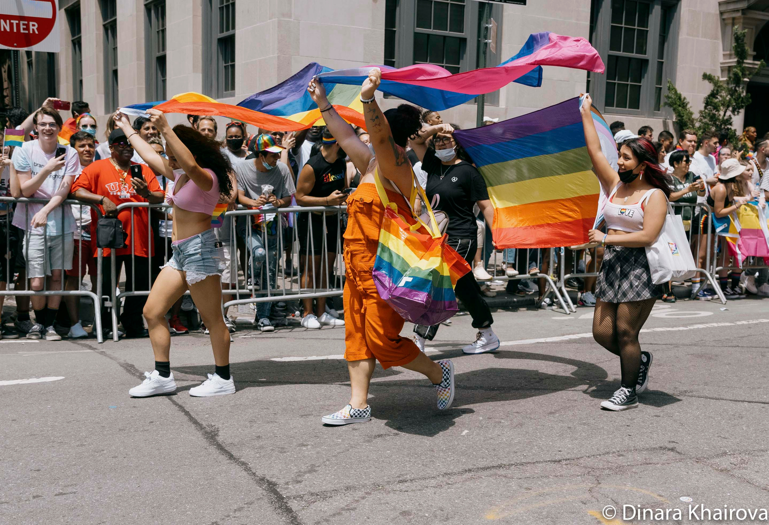Pride parade day. Dinara Khairova
