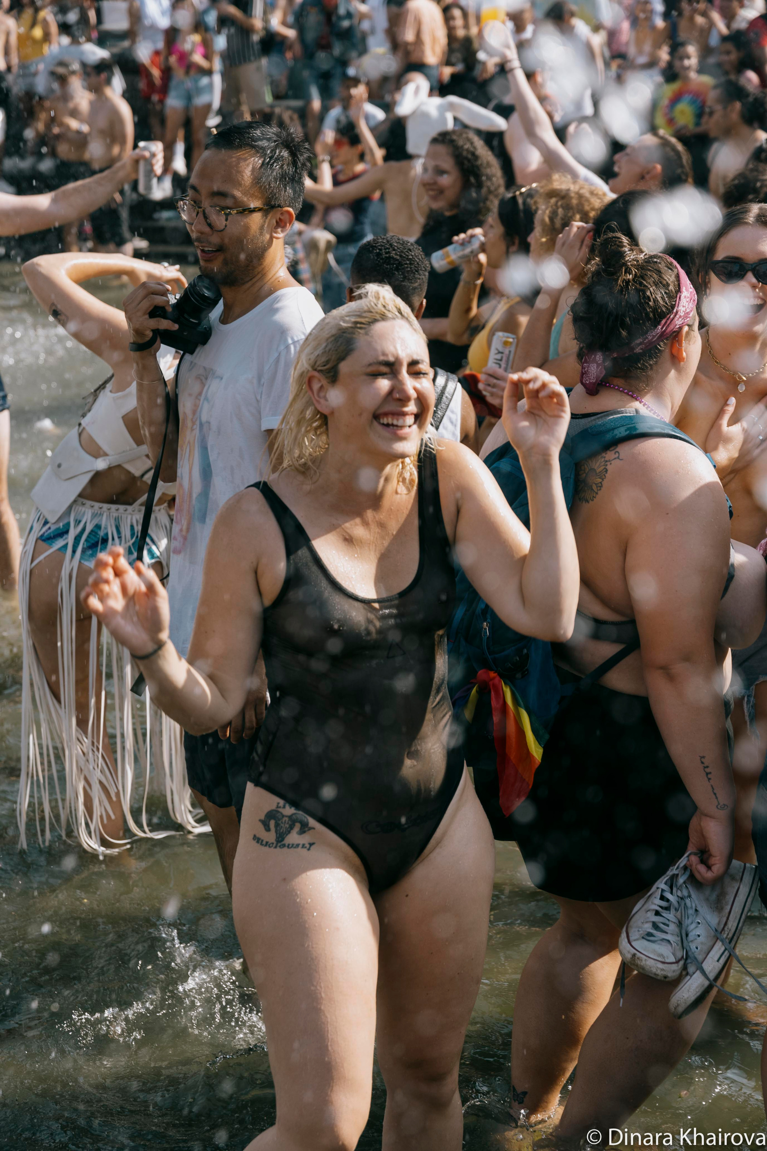 Pride parade day. Dinara Khairova