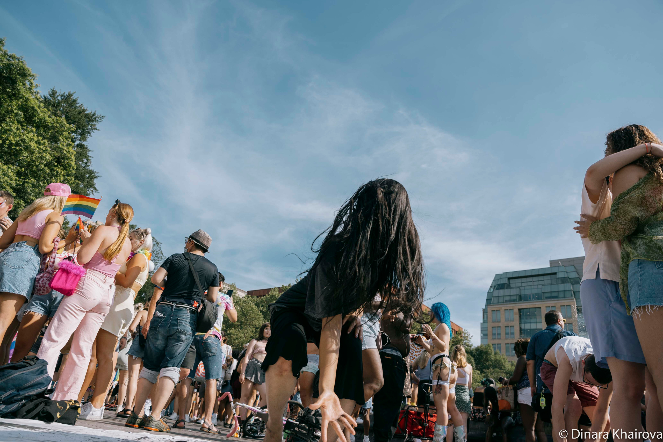 Pride parade day. Dinara Khairova