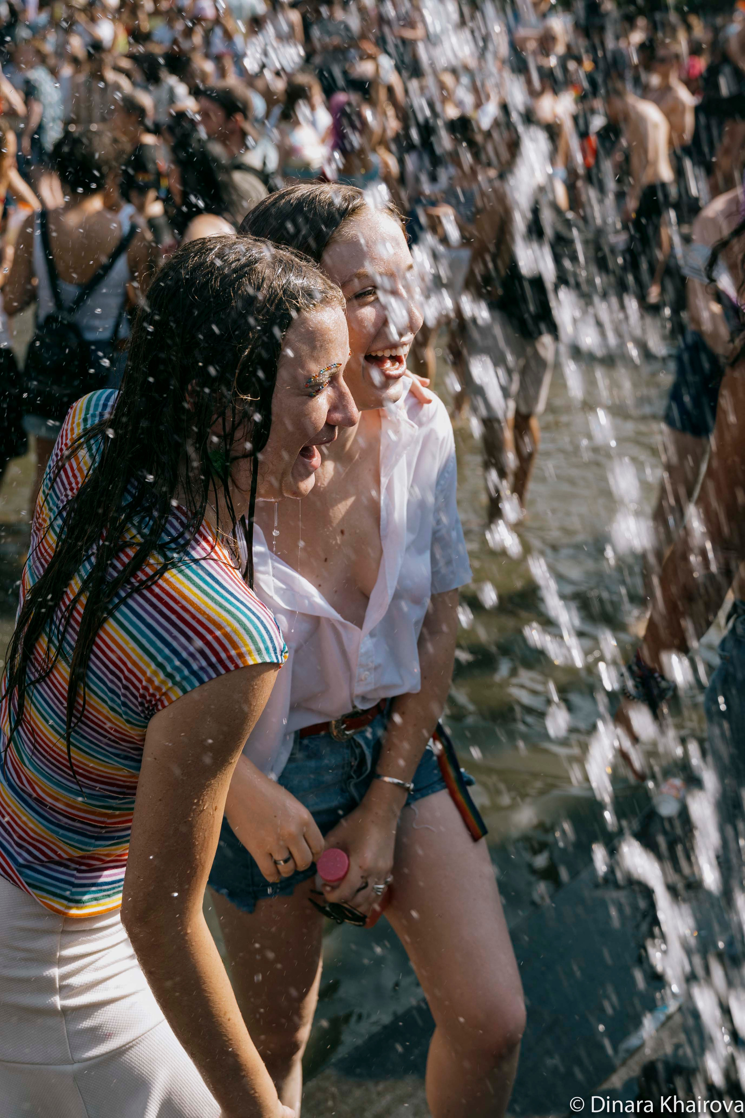 Pride parade day. Dinara Khairova