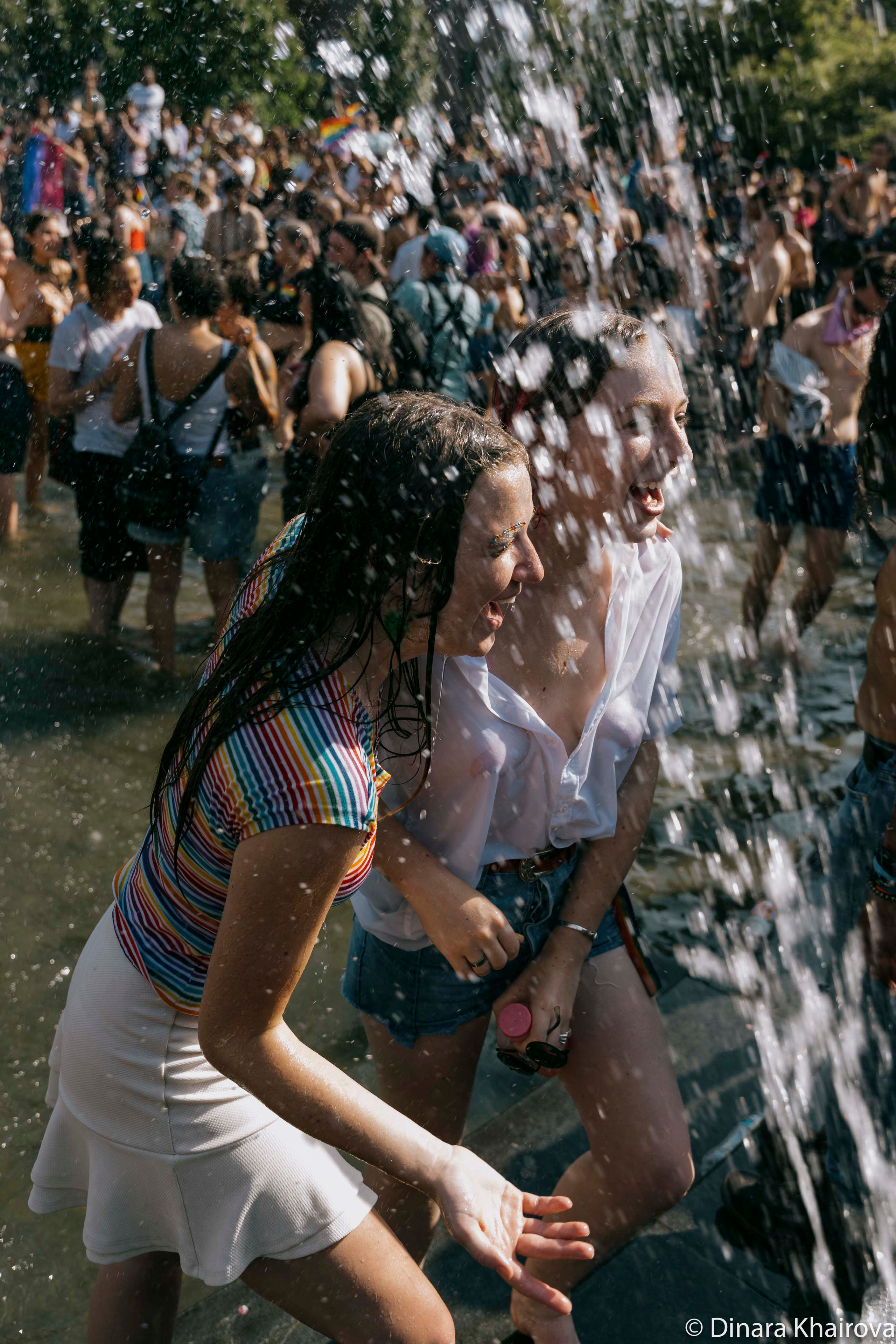 Pride parade day. Dinara Khairova