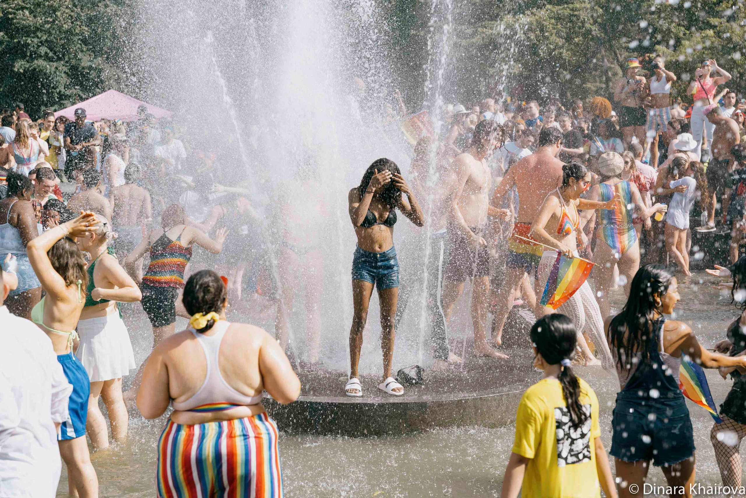 Pride parade day. Dinara Khairova