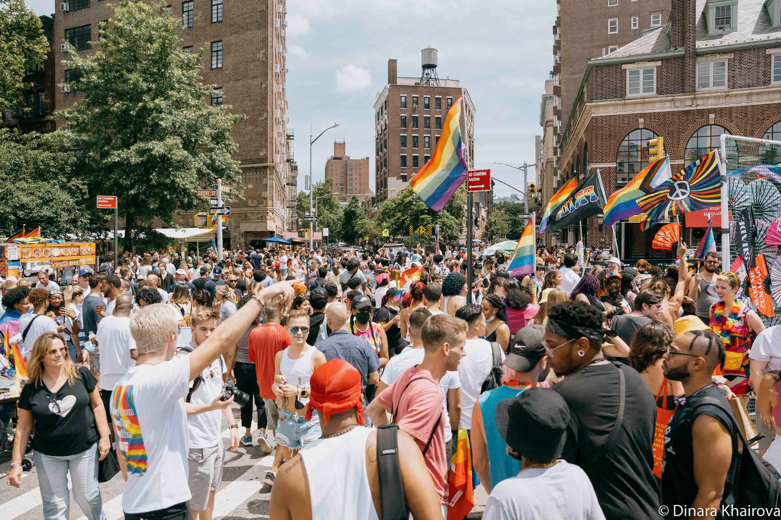 Pride parade day. Dinara Khairova