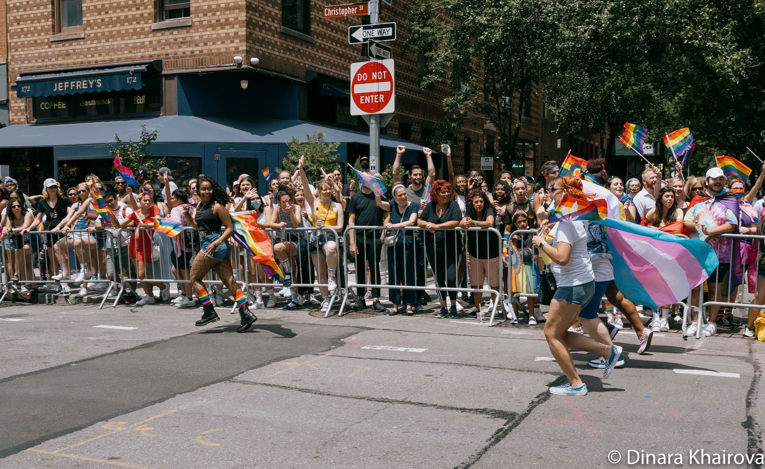 Pride parade day. Dinara Khairova